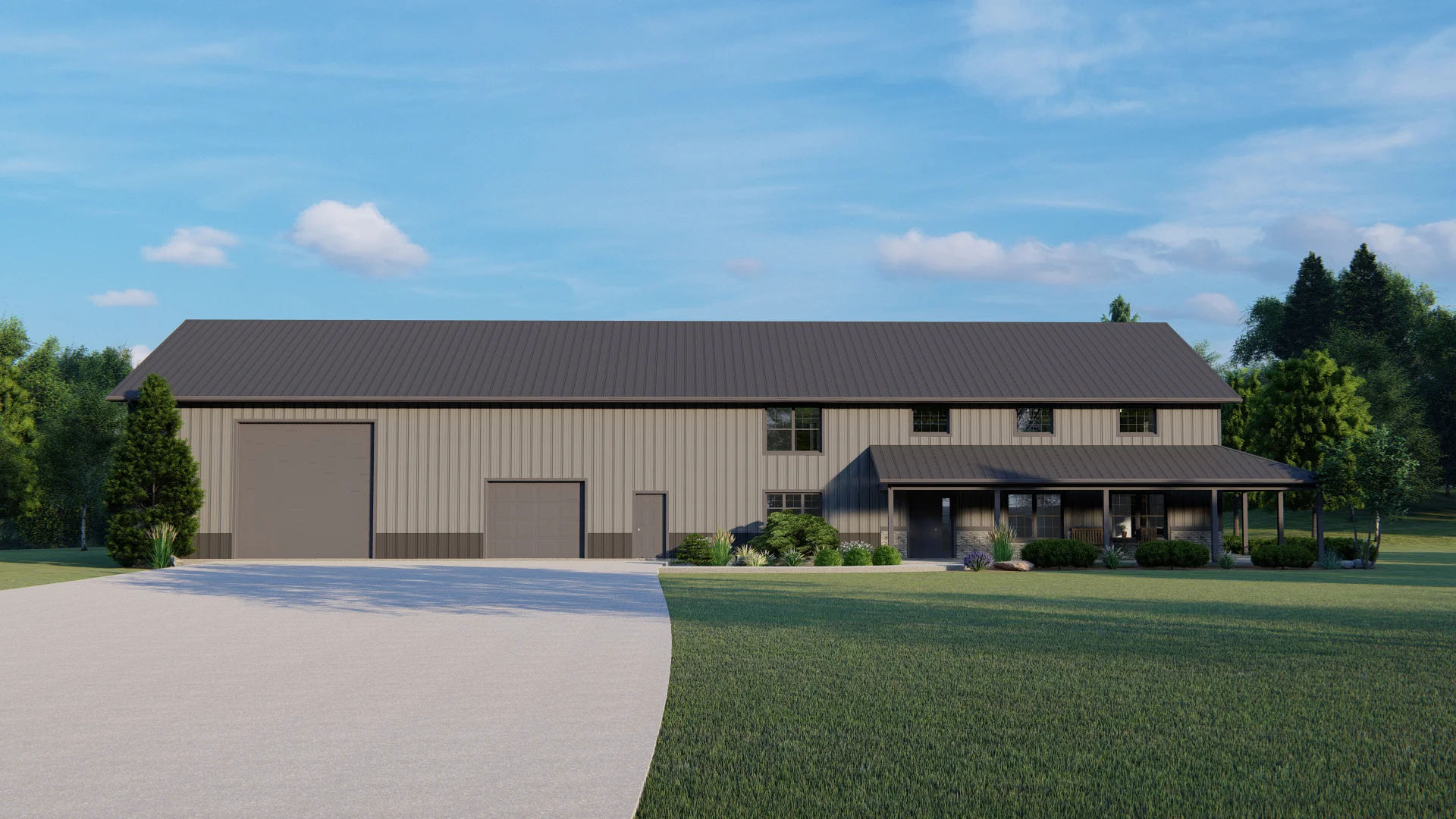 BG-20073 Madison Barndominium House Plan - Image 5