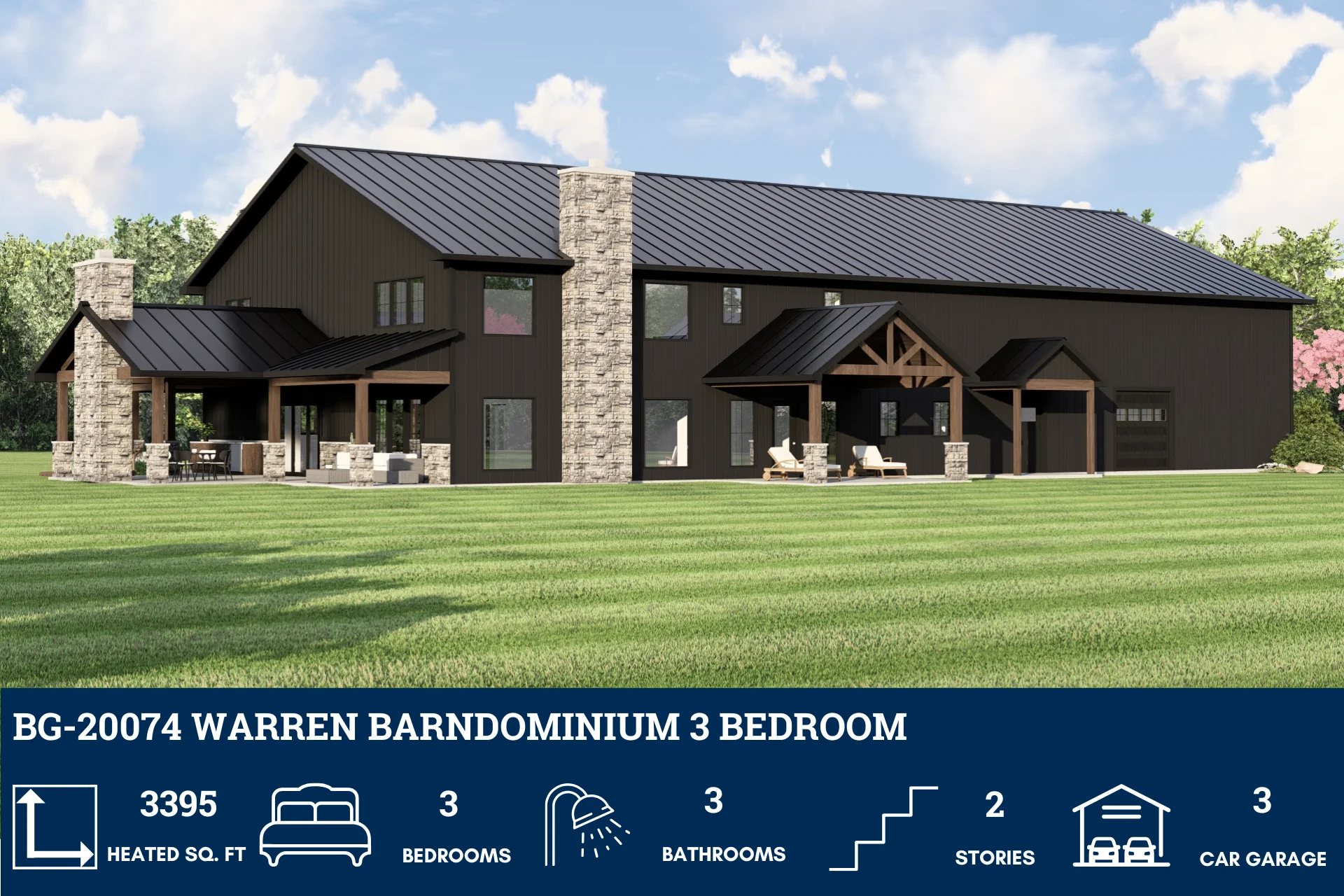 BG-20074 Warren Barndominium House Plan - Image 3
