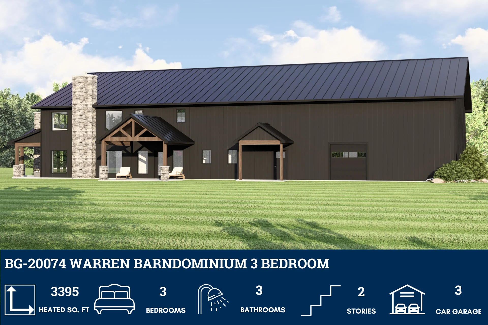 BG-20074 Warren Barndominium House Plan - Image 4