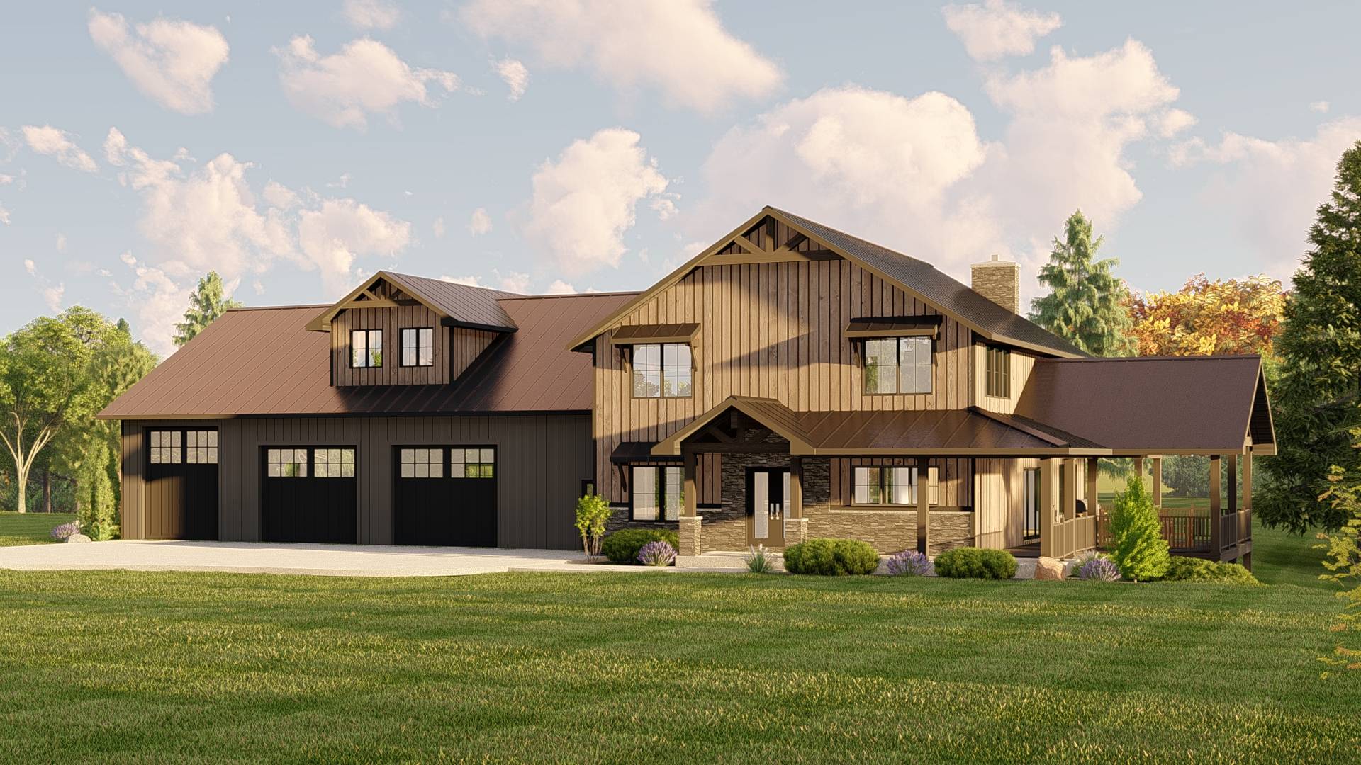 BG-20075 Grayson Barndominium House Plan - Image 7