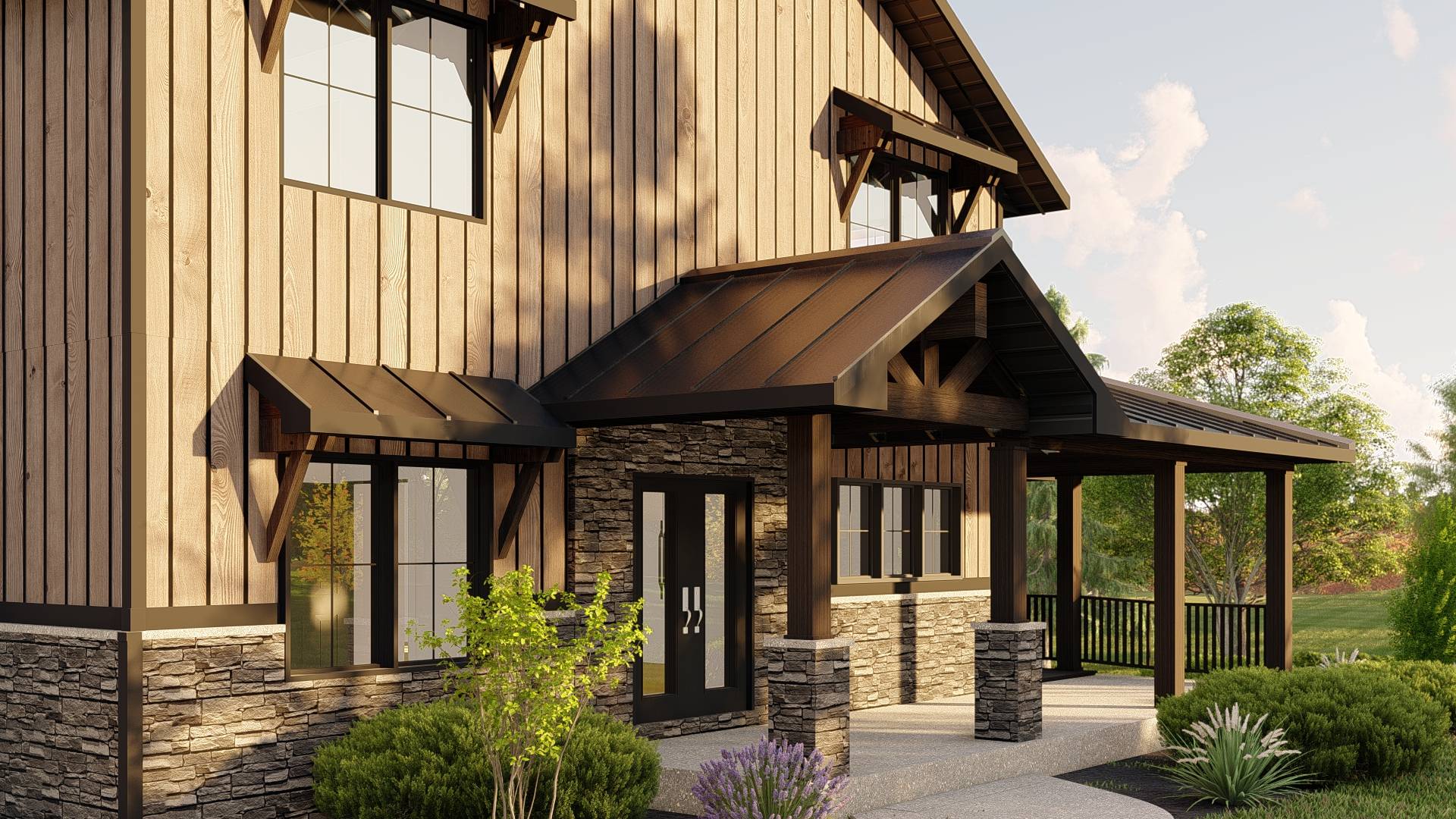 BG-20075 Grayson Barndominium House Plan - Image 8
