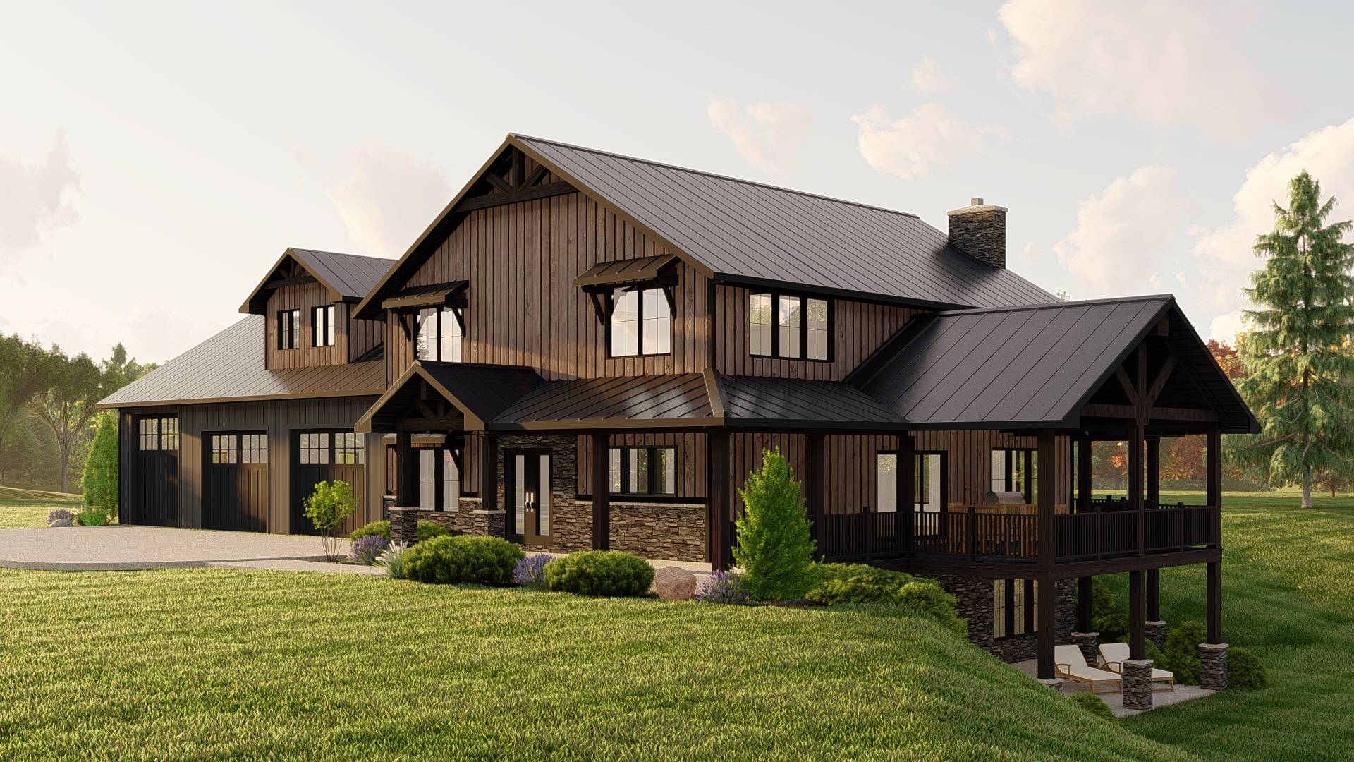 BG-20075 Grayson Barndominium House Plan - Image 9