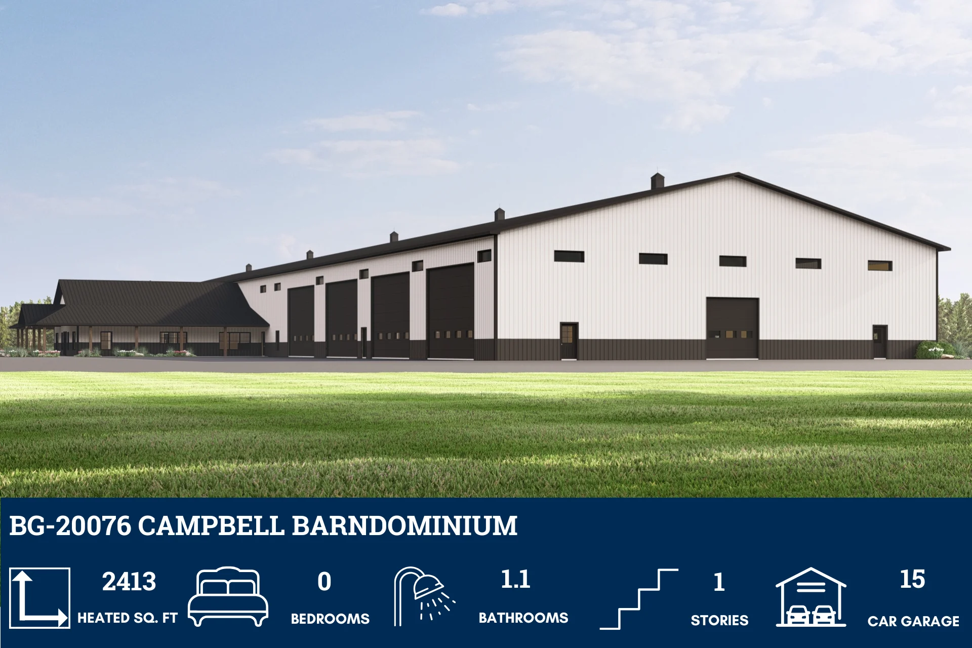 BG-20076 Campbell Barndominium House Plan - Image 4