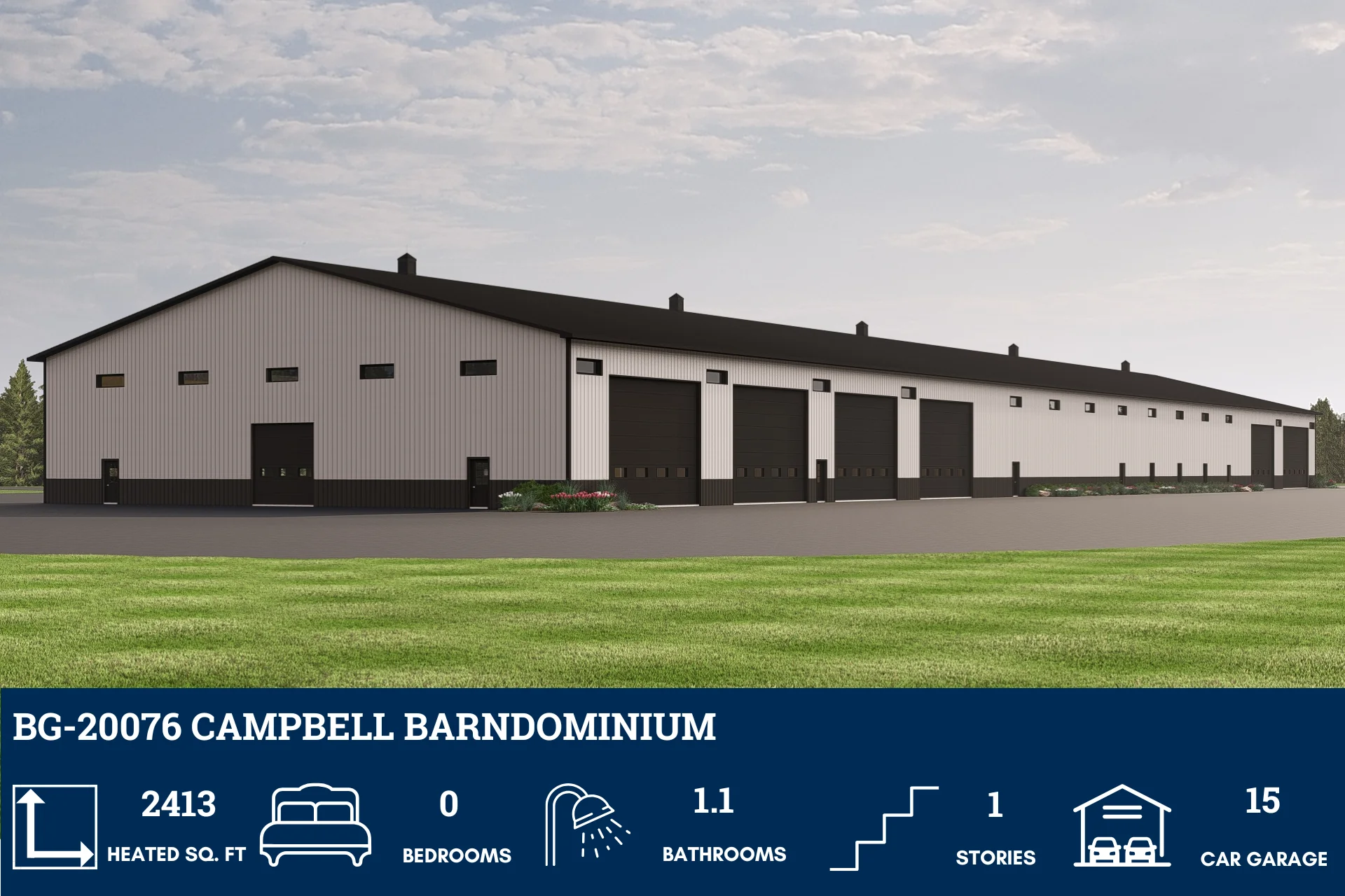 BG-20076 Campbell Barndominium House Plan - Image 5