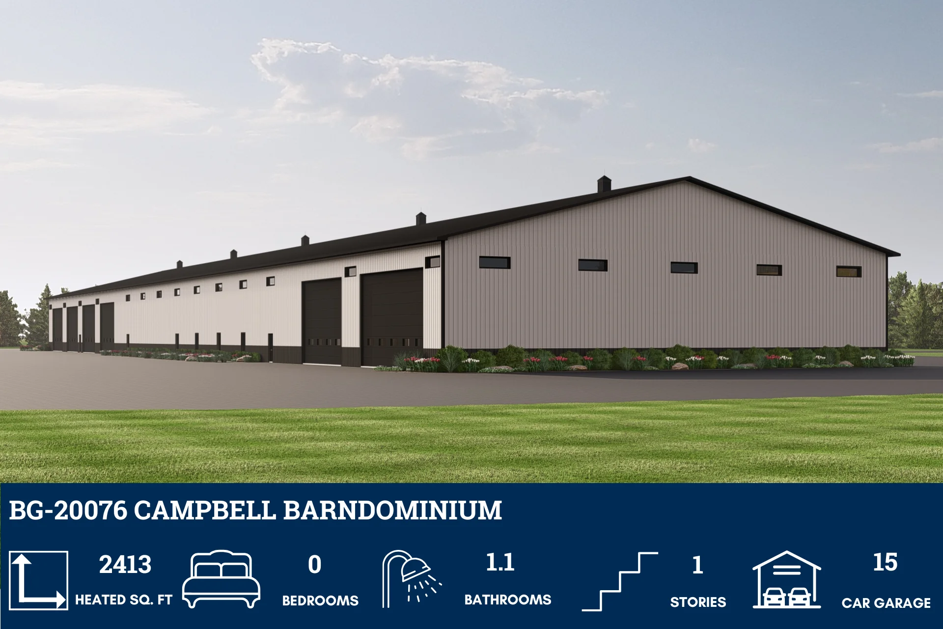 BG-20076 Campbell Barndominium House Plan - Image 6