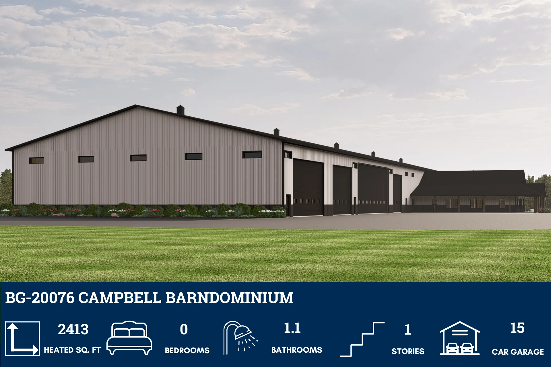 BG-20076 Campbell Barndominium House Plan - Image 7