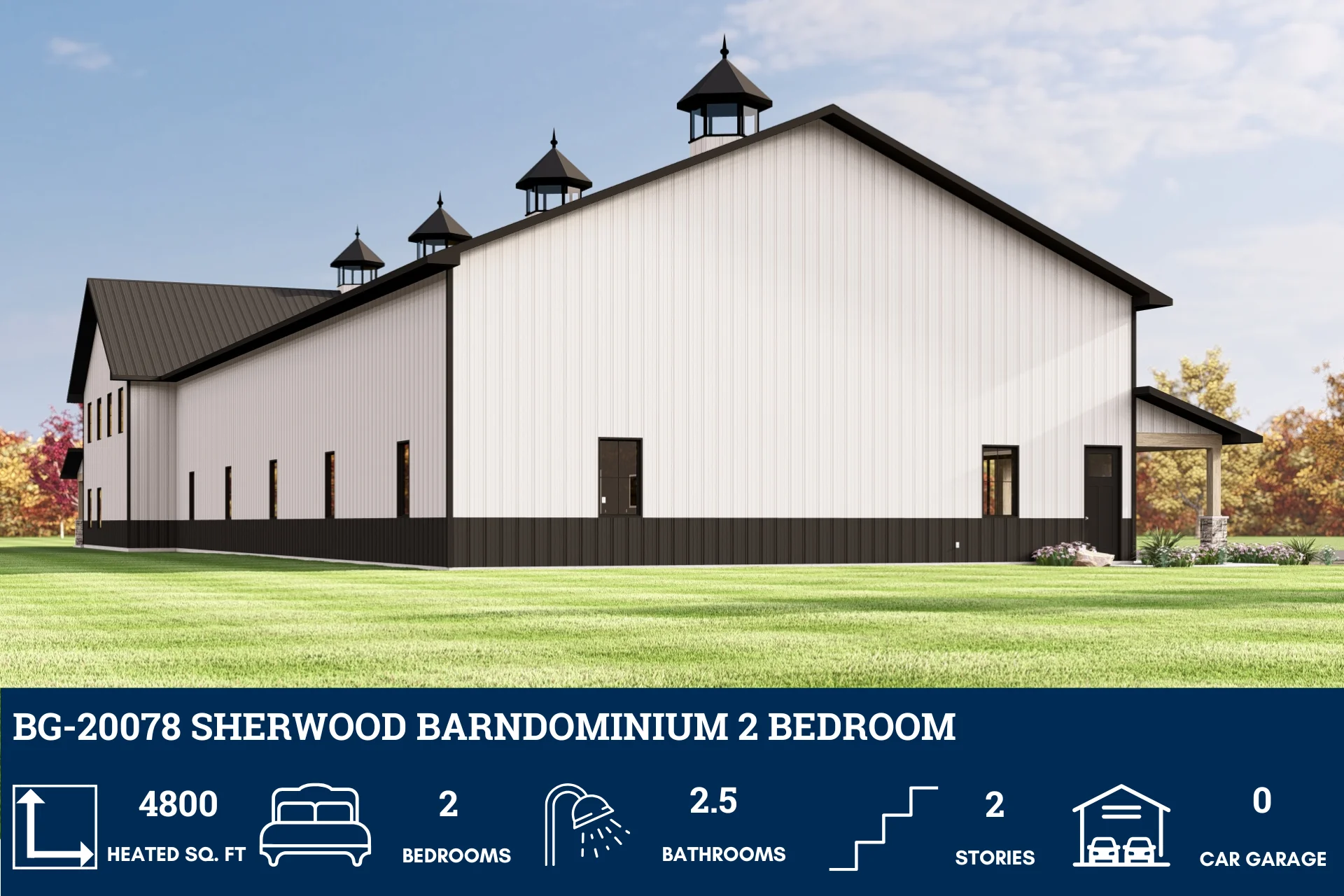 BG-20078 Sherwood Barndominium House Plan - Image 4