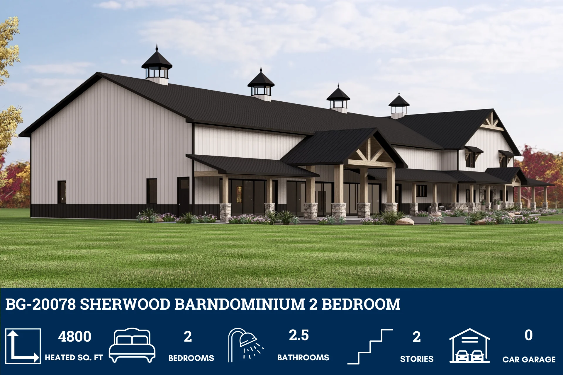 BG-20078 Sherwood Barndominium House Plan - Image 5