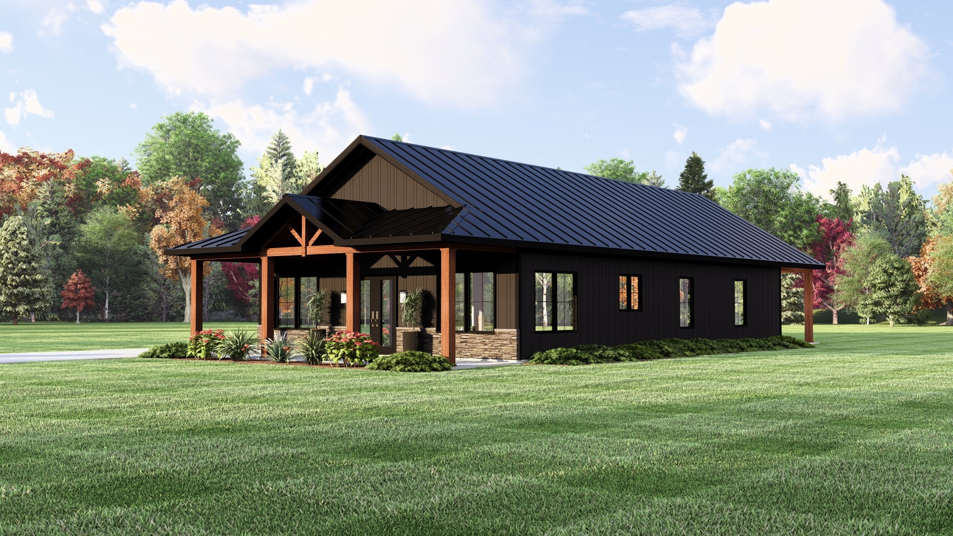 BG-20079 Greenwich Barndominium House Plan - Image 12