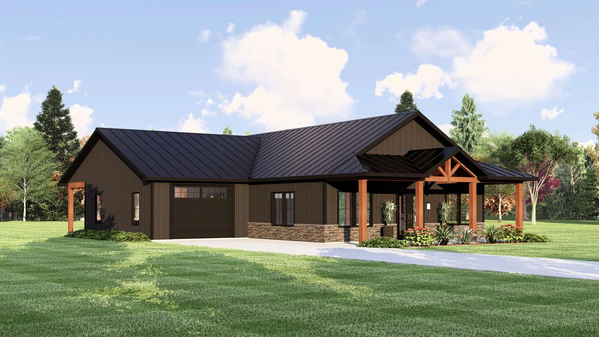 BG-20079 Greenwich Barndominium House Plan - Image 8