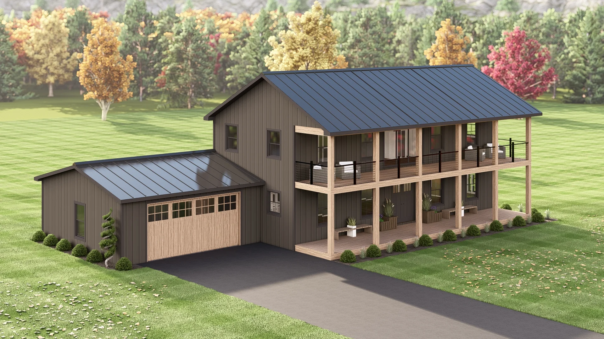 BG-20080 Kendall Barndominium House Plan - Image 11