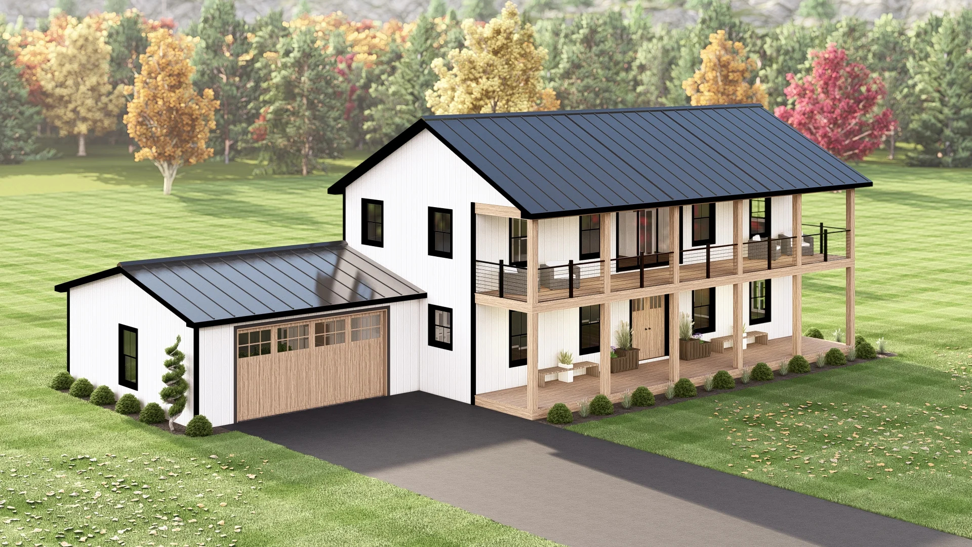 BG-20080 Kendall Barndominium House Plan - Image 18