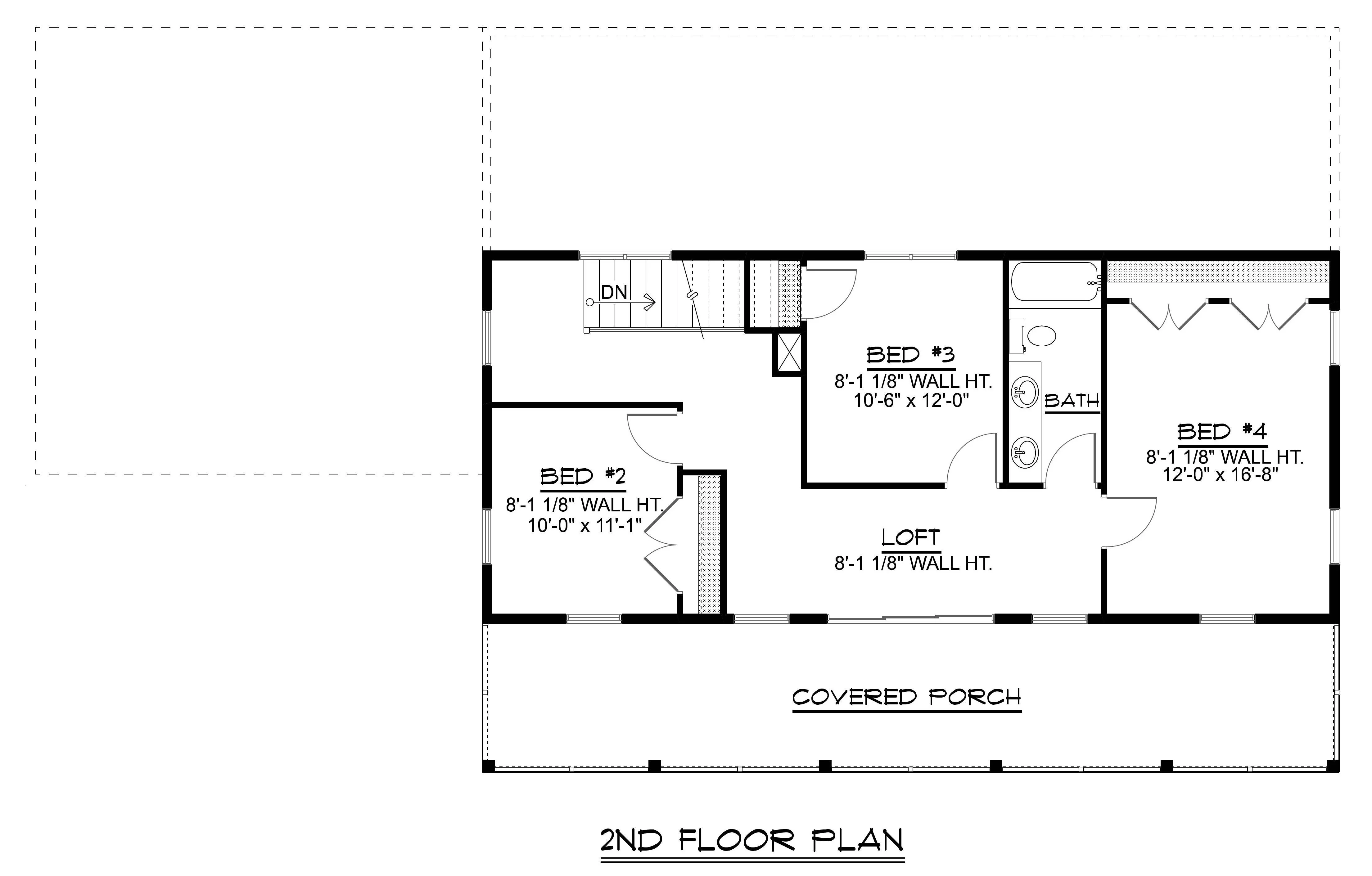 BG-20080 Kendall Barndominium House Plan - Image 26