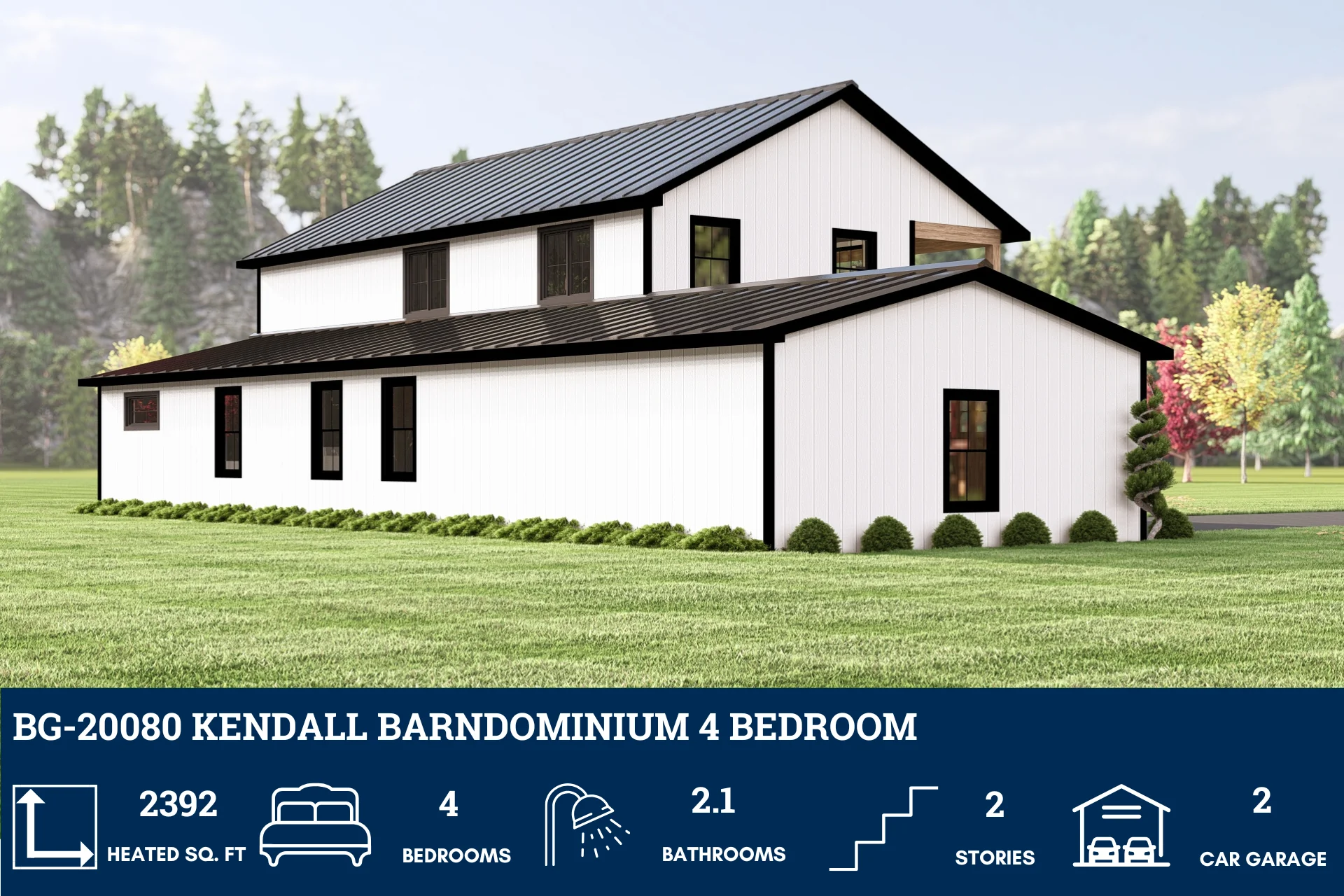 BG-20080 Kendall Barndominium House Plan - Image 5