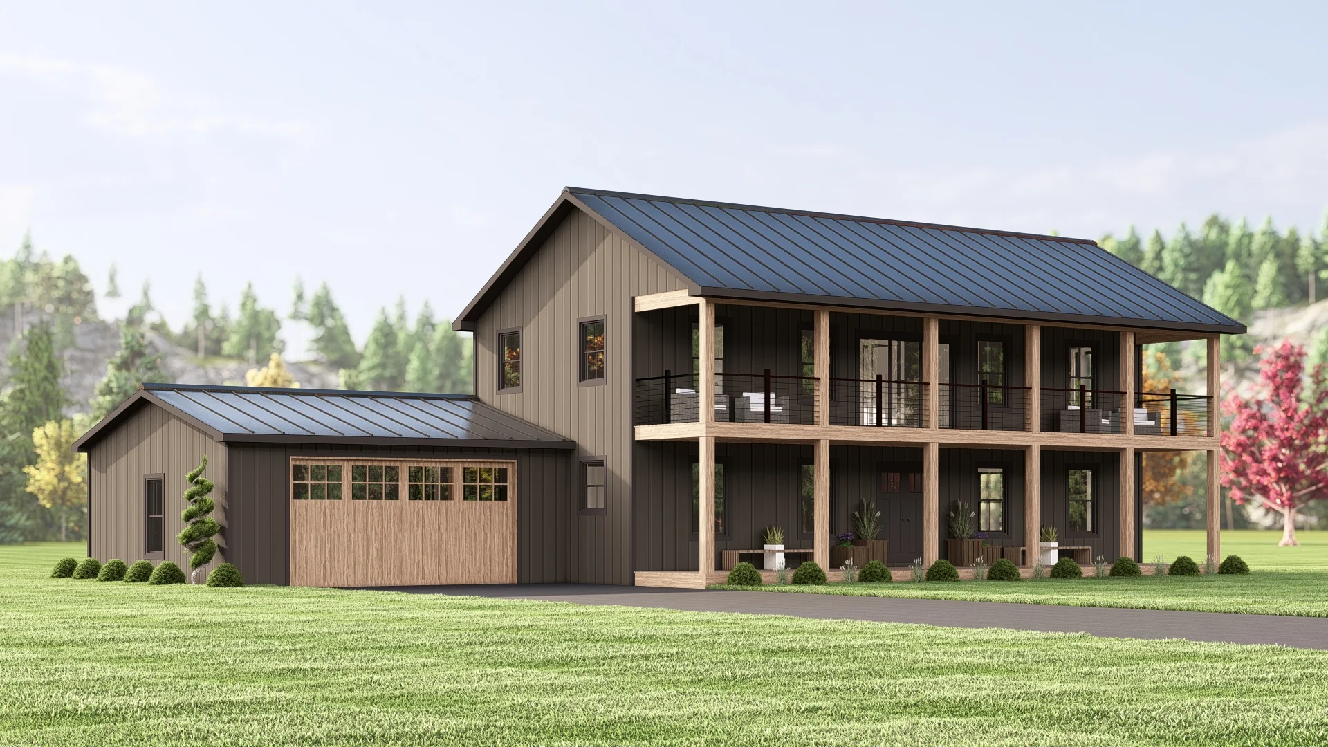 BG-20080 Kendall Barndominium House Plan - Image 7