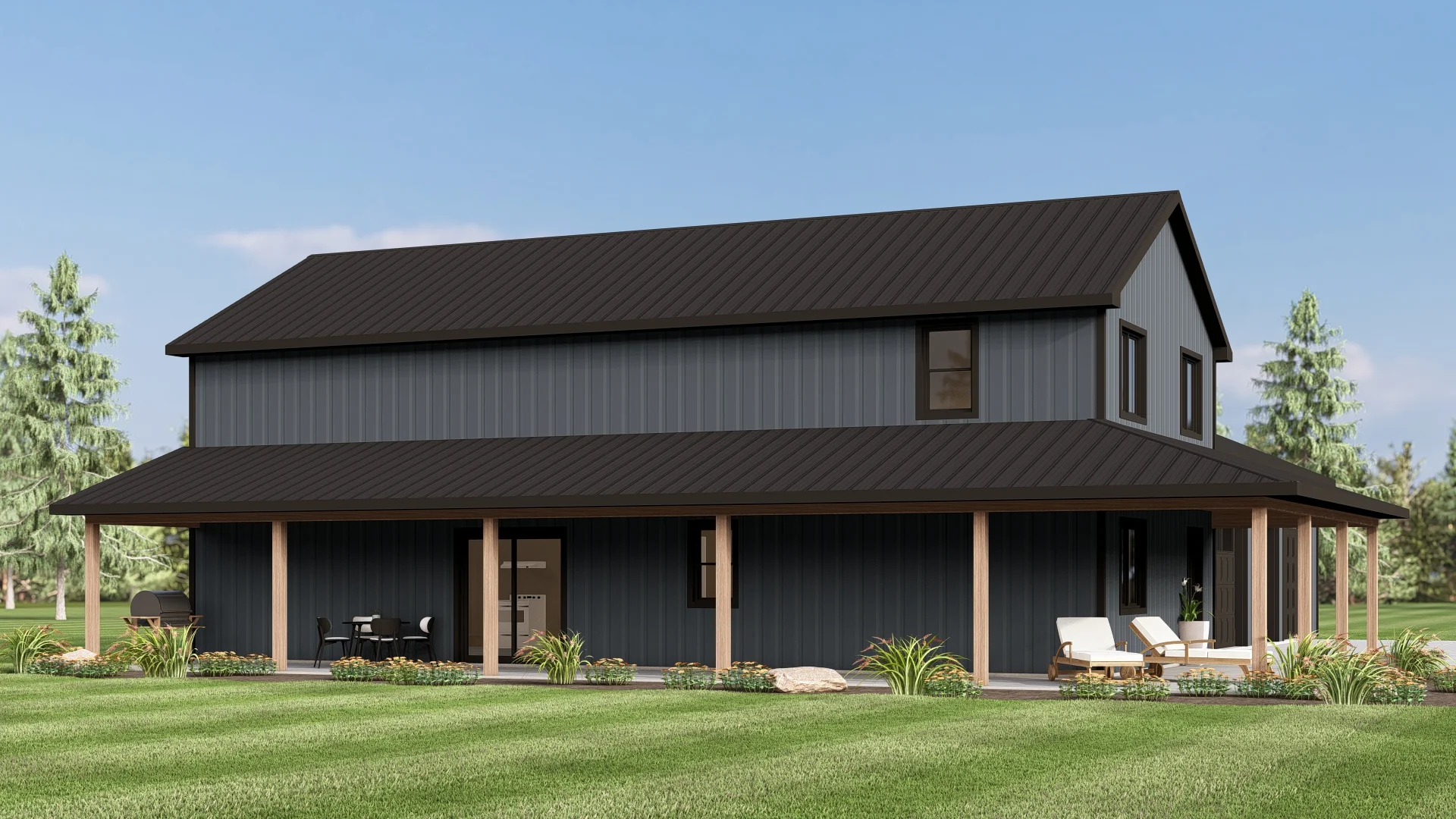 BG-20081 Vail Barndominium House Plan - Image 10