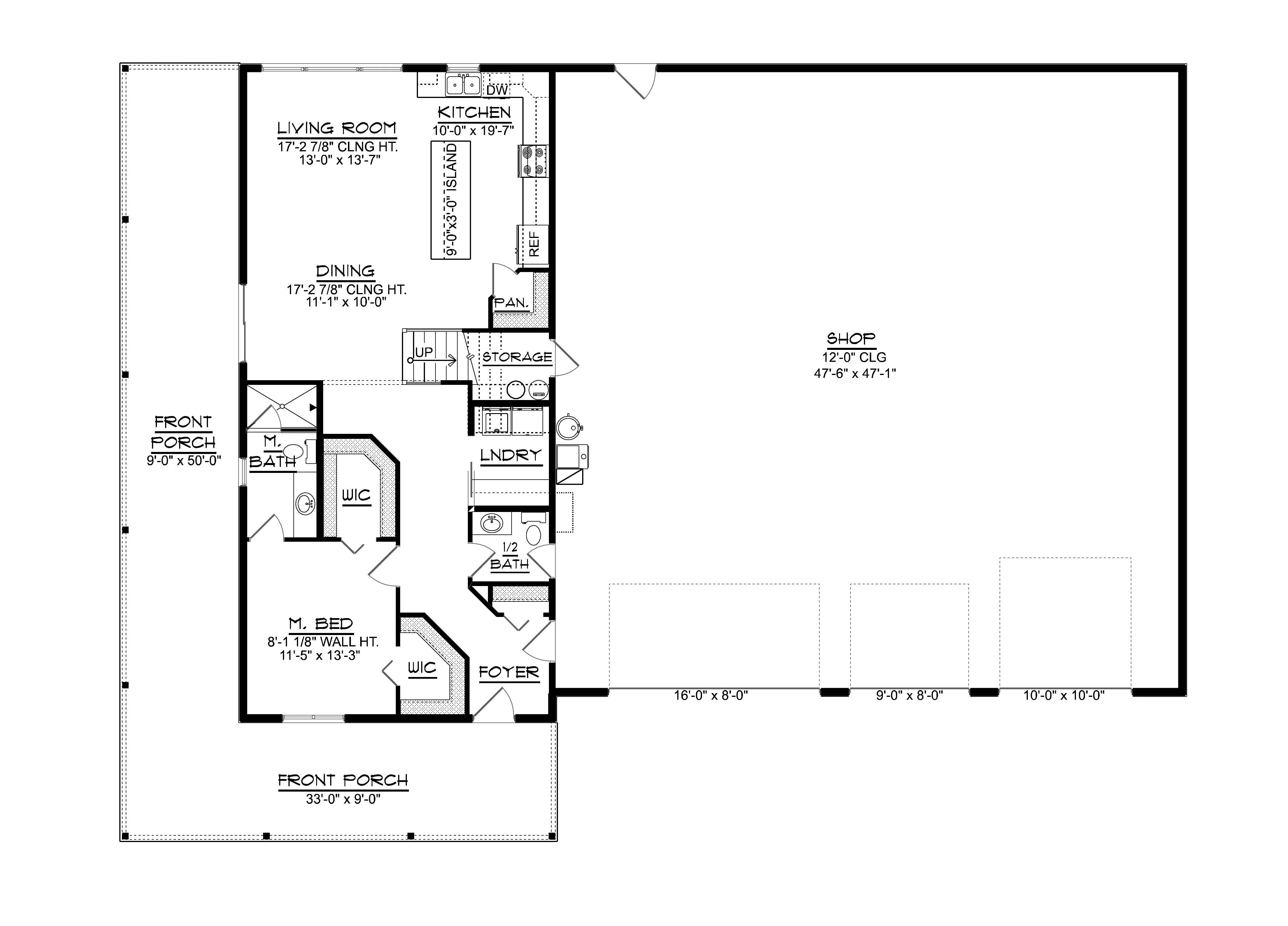 BG-20081 Vail Barndominium House Plan - Image 28