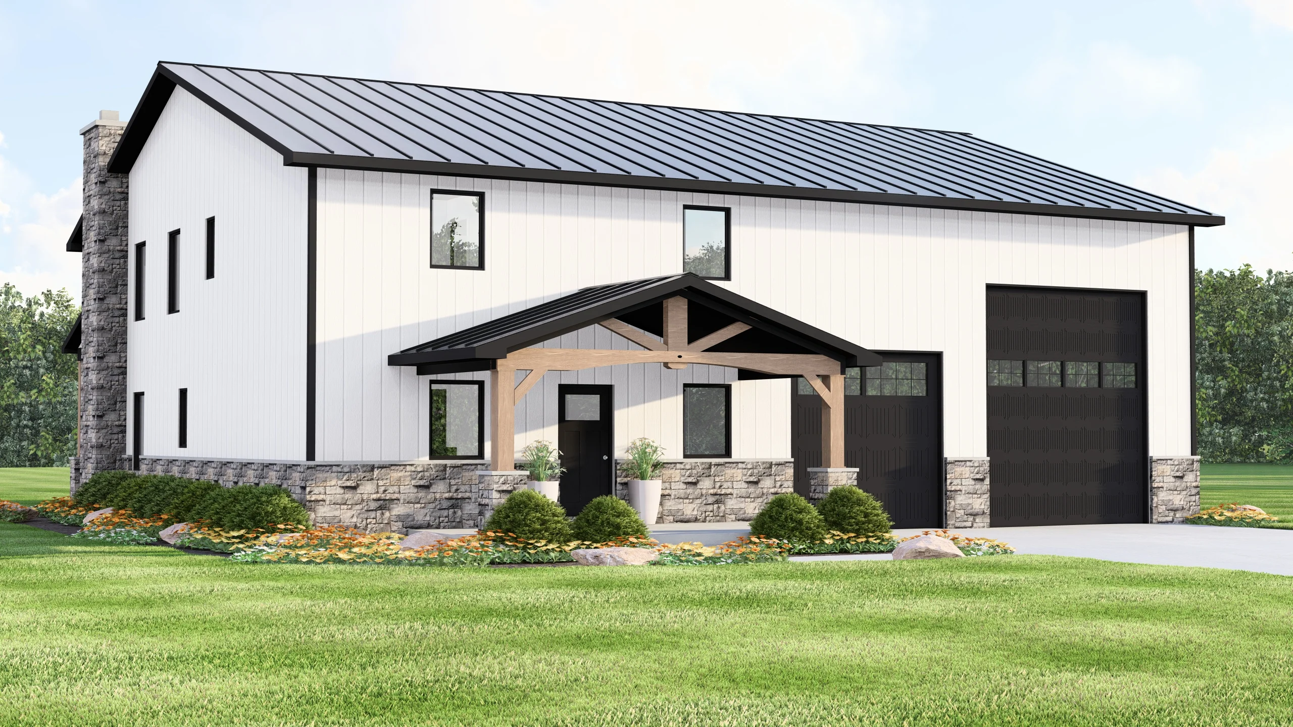 BG-20082 Chester Barndominium House Plan - Image 5