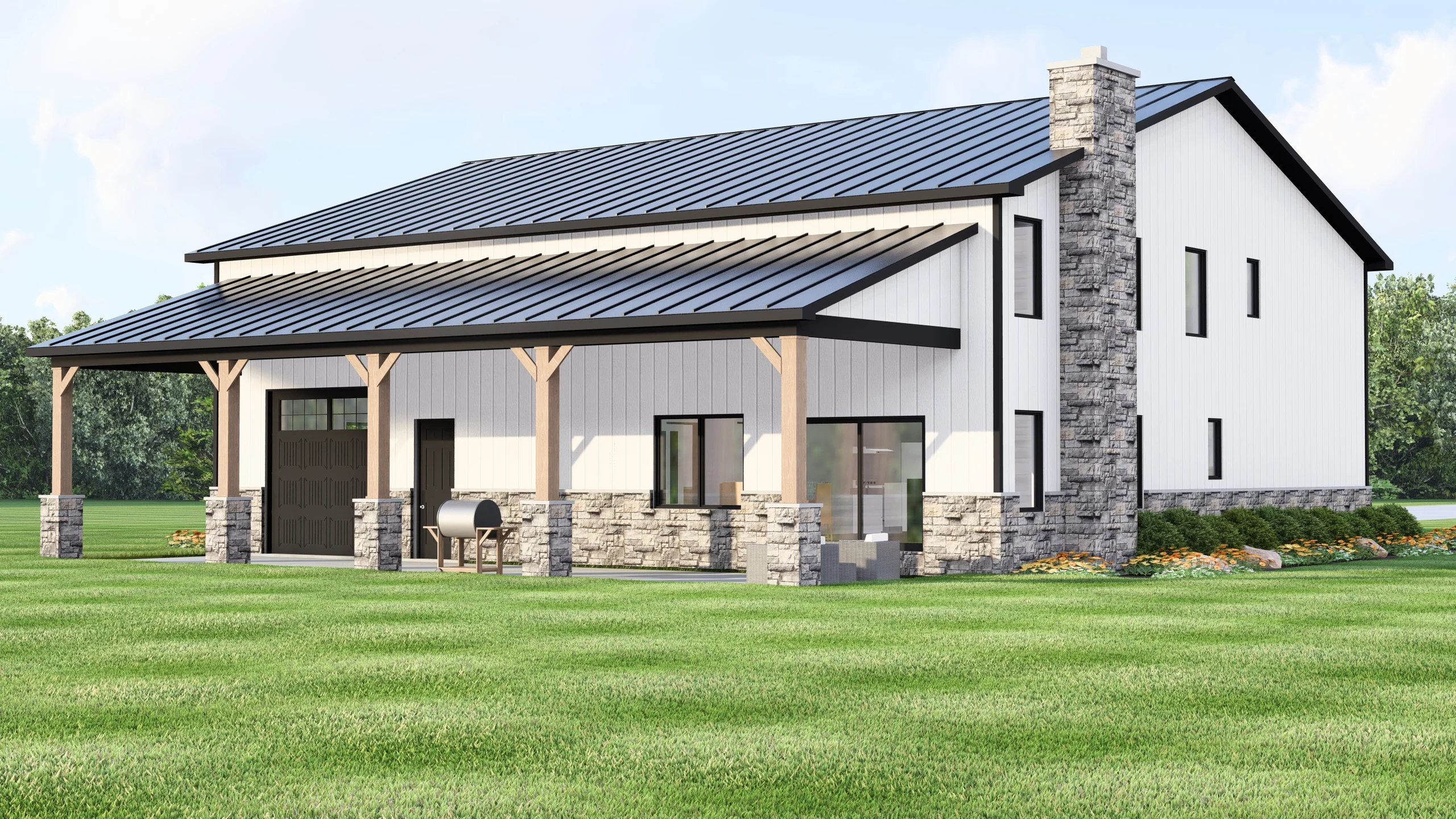 BG-20082 Chester Barndominium House Plan - Image 6