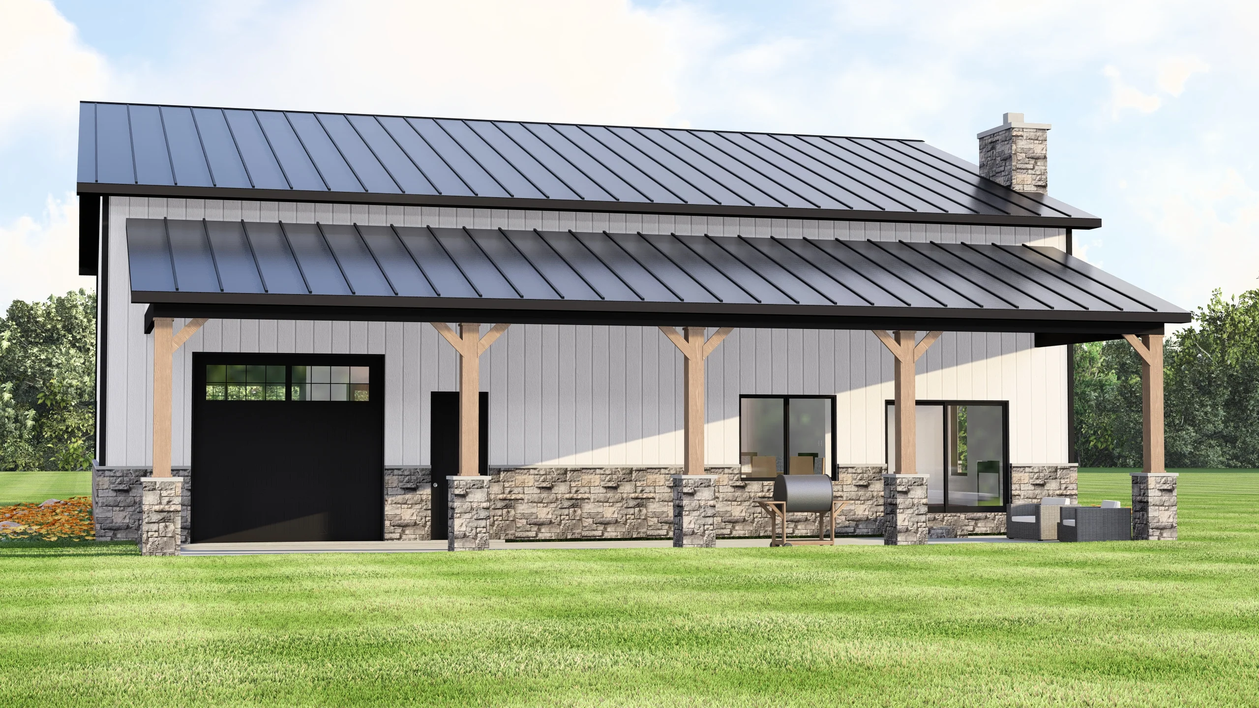BG-20082 Chester Barndominium House Plan - Image 7