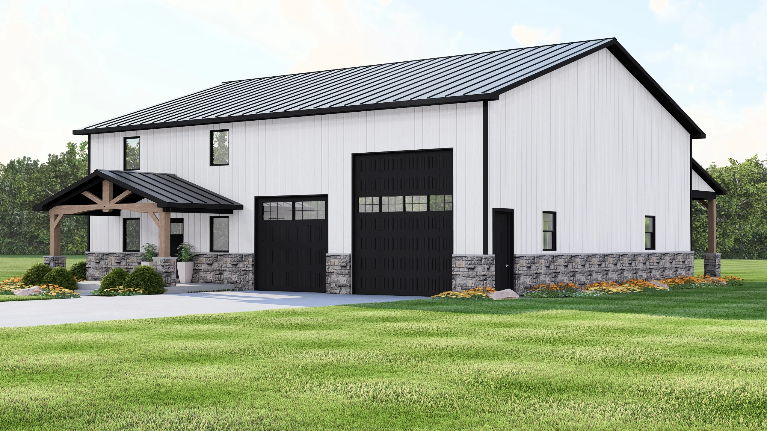 BG-20082 Chester Barndominium House Plan - Image 8