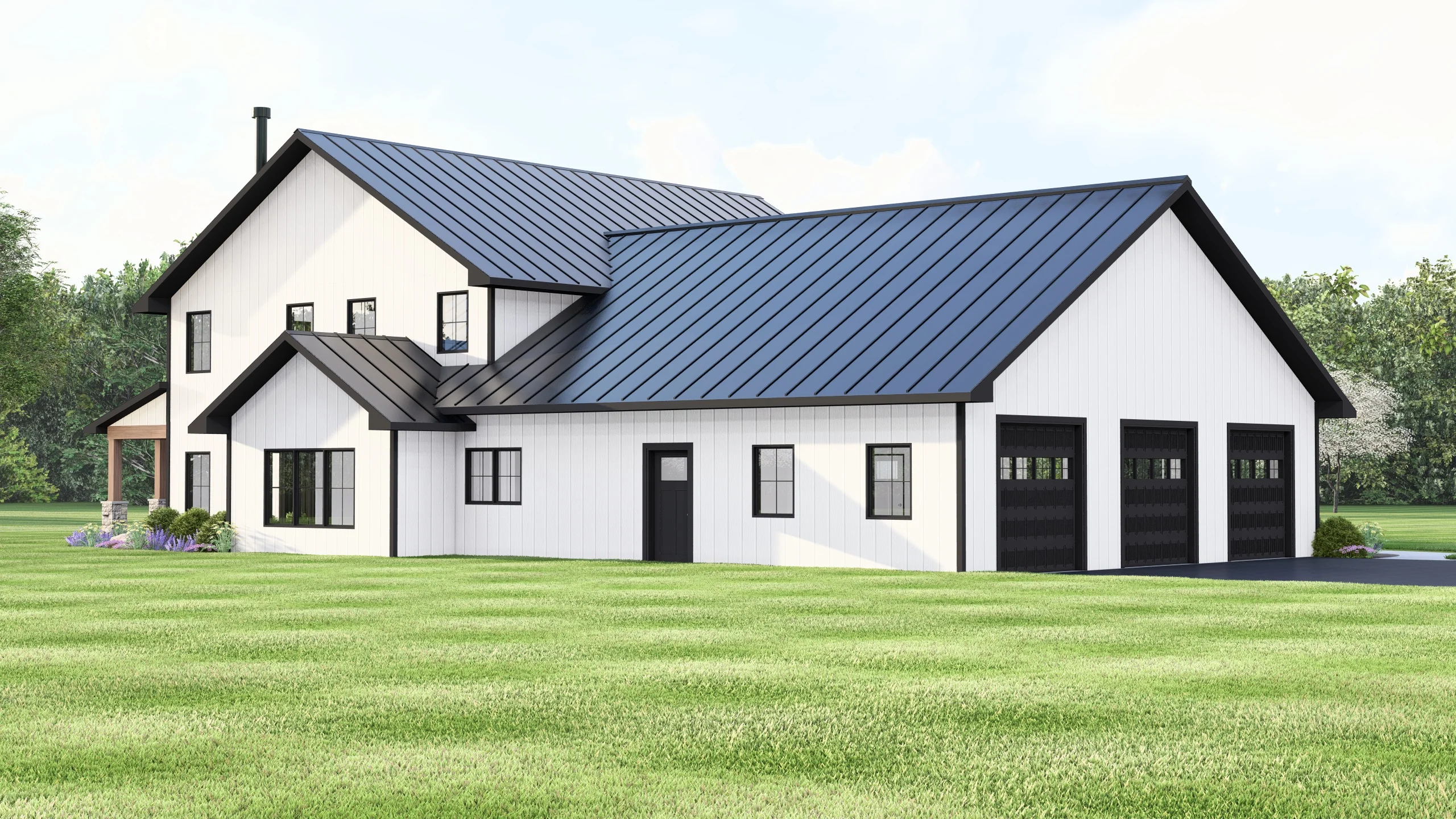 BG-20083 Devon Barndominium House Plan - Image 4
