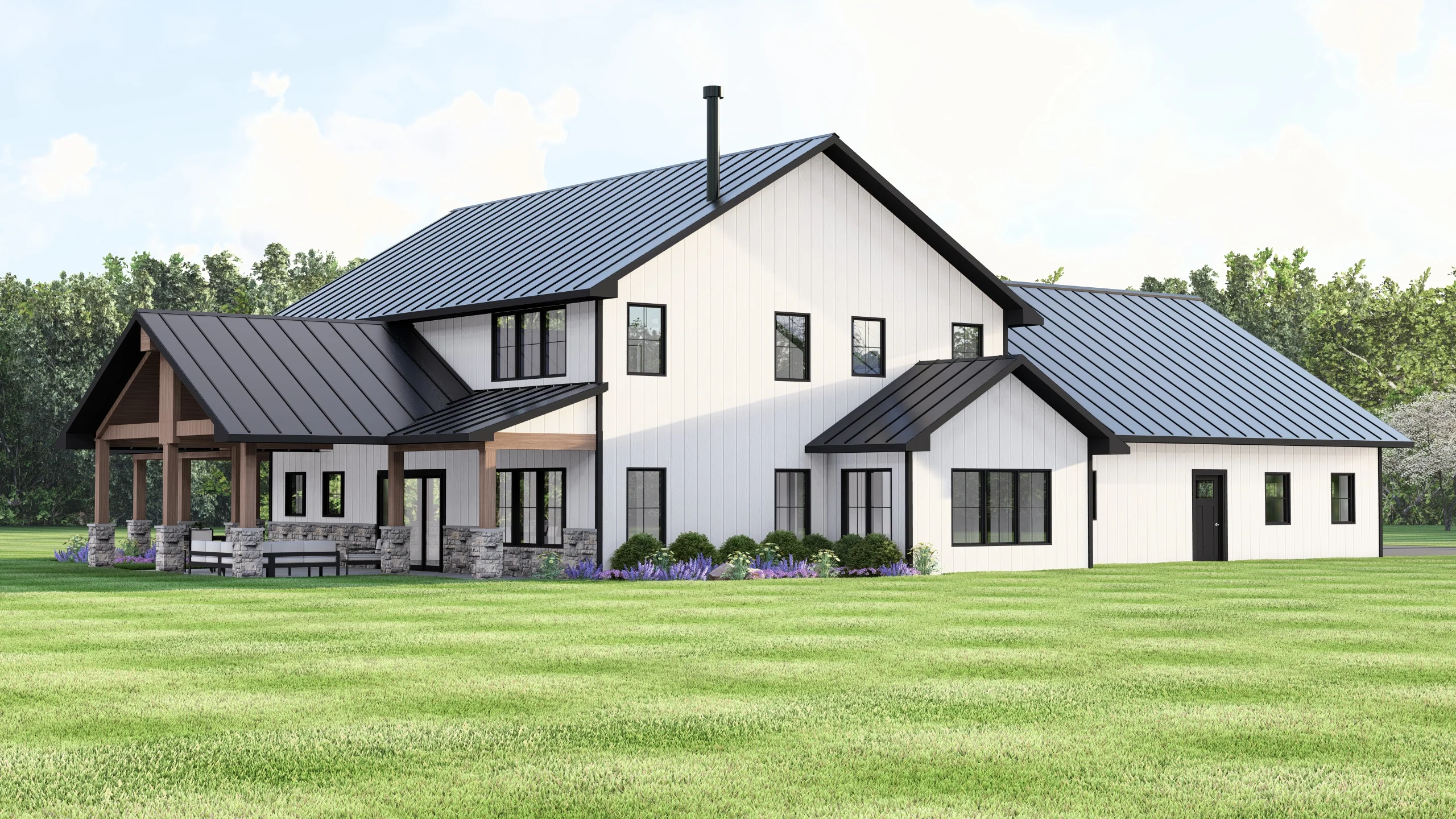 BG-20083 Devon Barndominium House Plan - Image 5