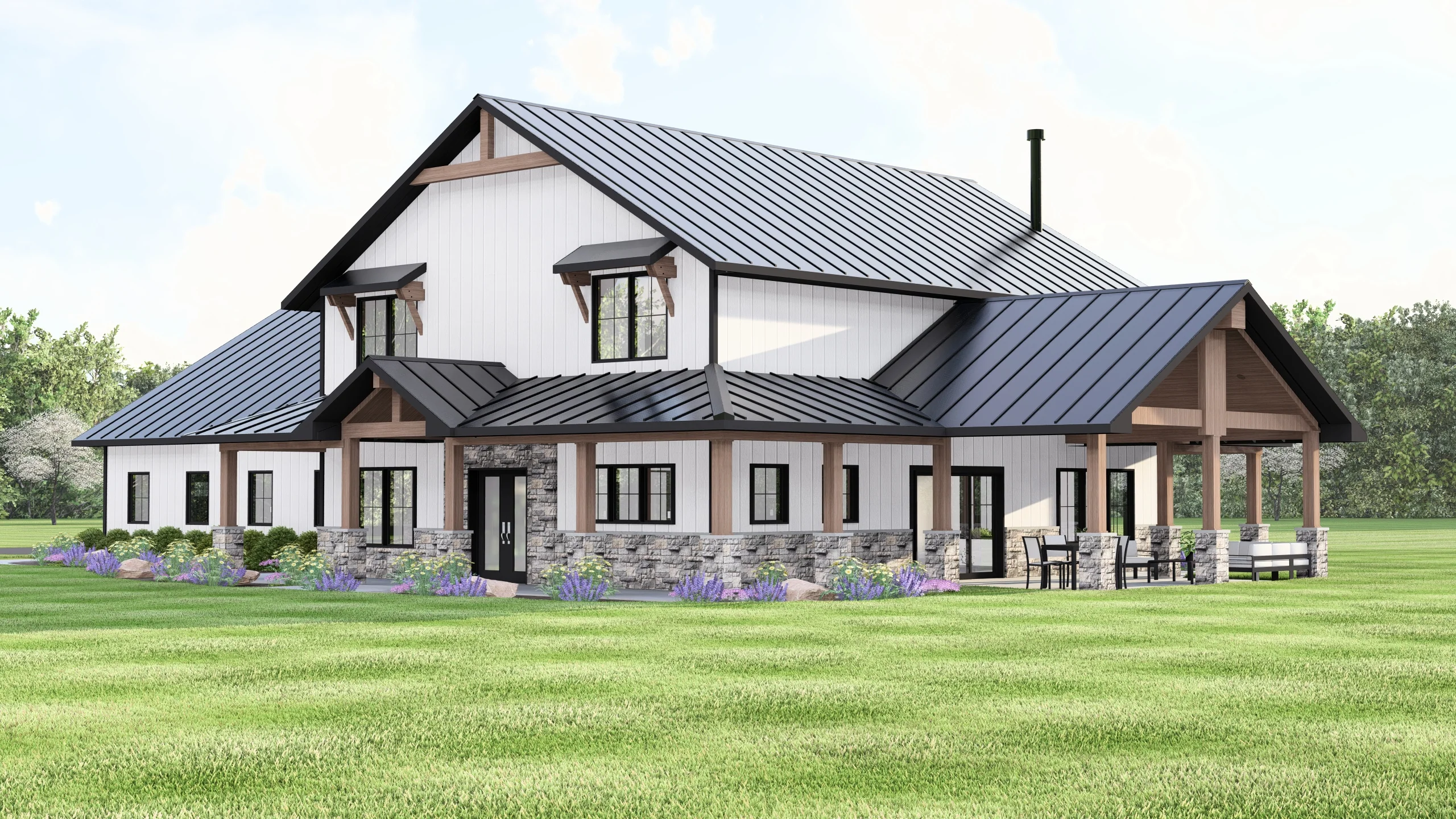 BG-20083 Devon Barndominium House Plan - Image 6
