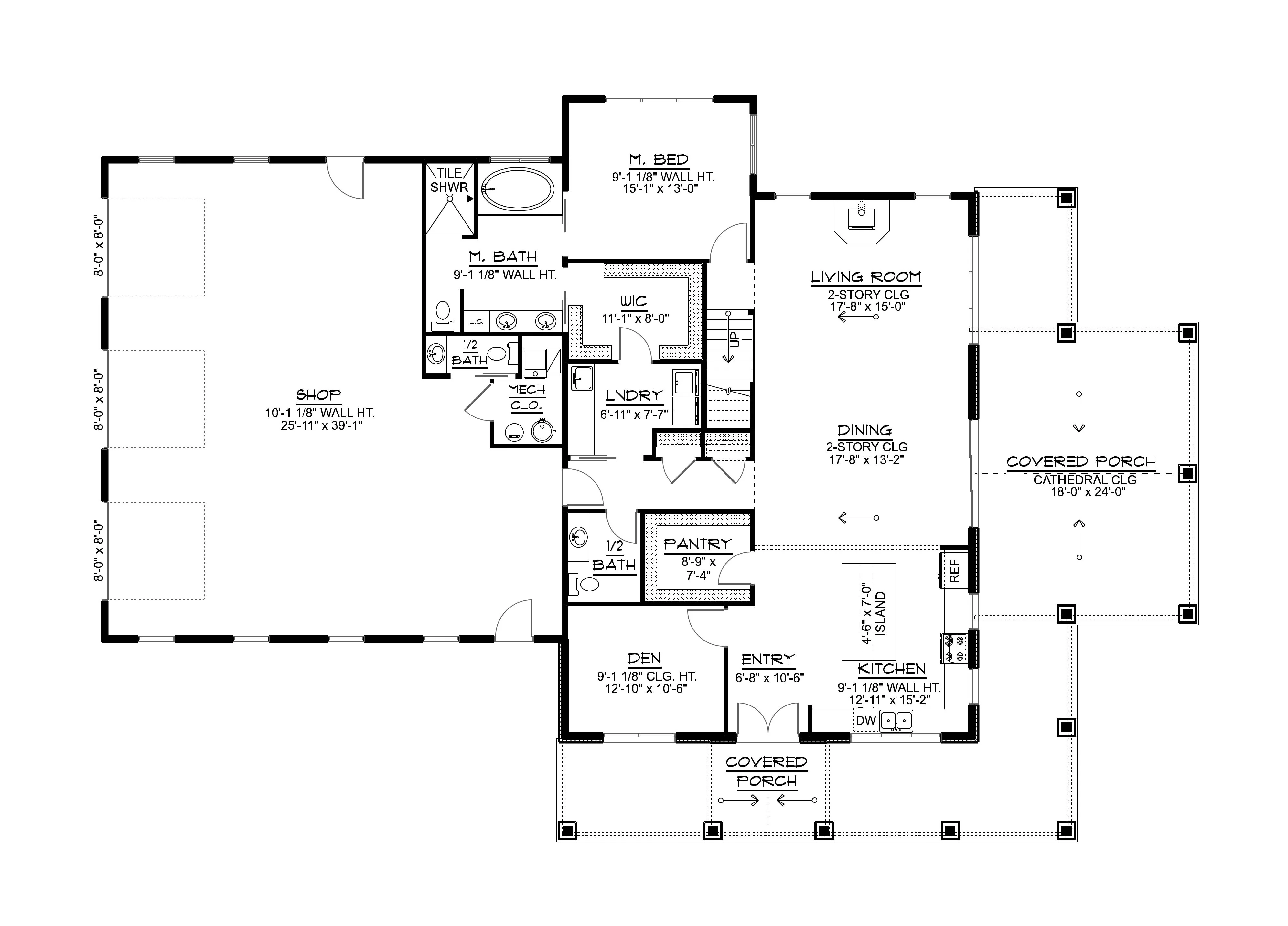 BG-20083 Devon Barndominium House Plan - Image 8