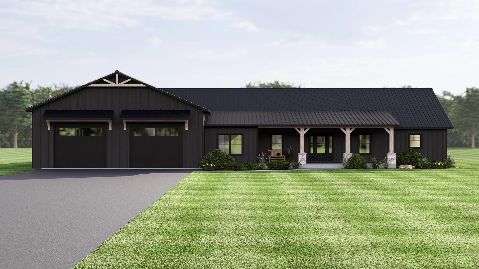 BG-20084 Brenton Barndominium House Plan - Image 14