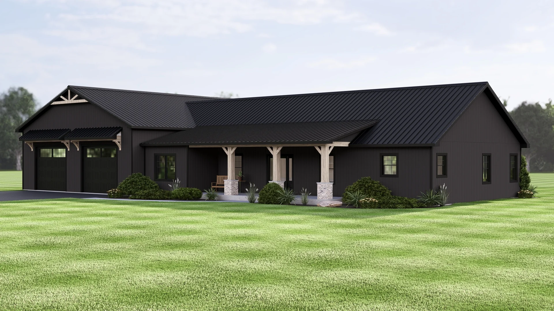BG-20084 Brenton Barndominium House Plan - Image 16