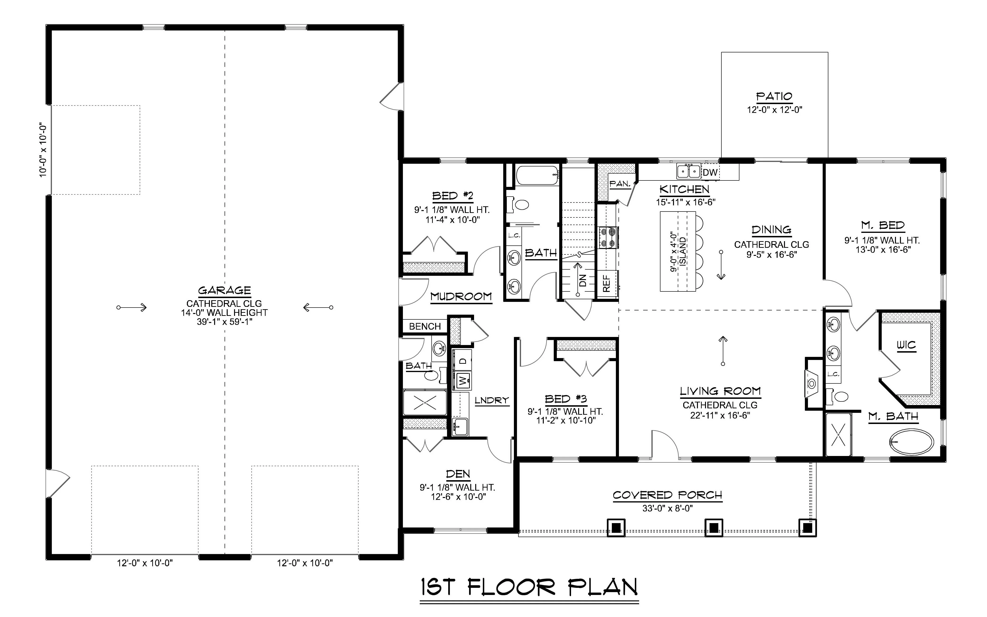 BG-20084 Brenton Barndominium House Plan - Image 20