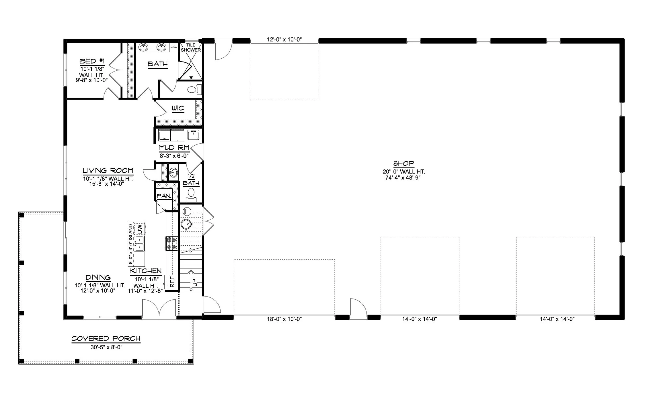 BG-20085 Kinsley Barndominium House Plan - Image 11