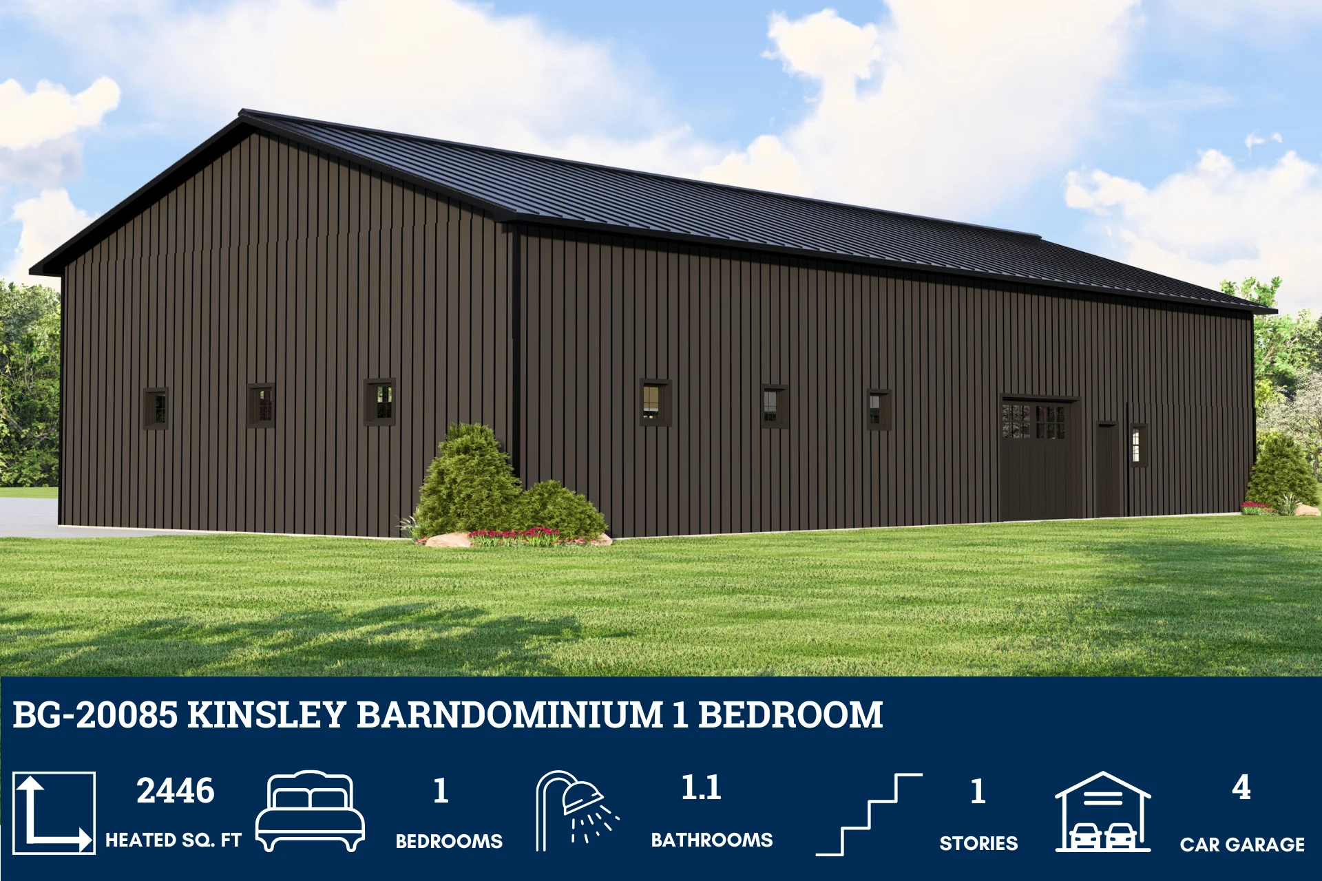 BG-20085 Kinsley Barndominium House Plan - Image 4