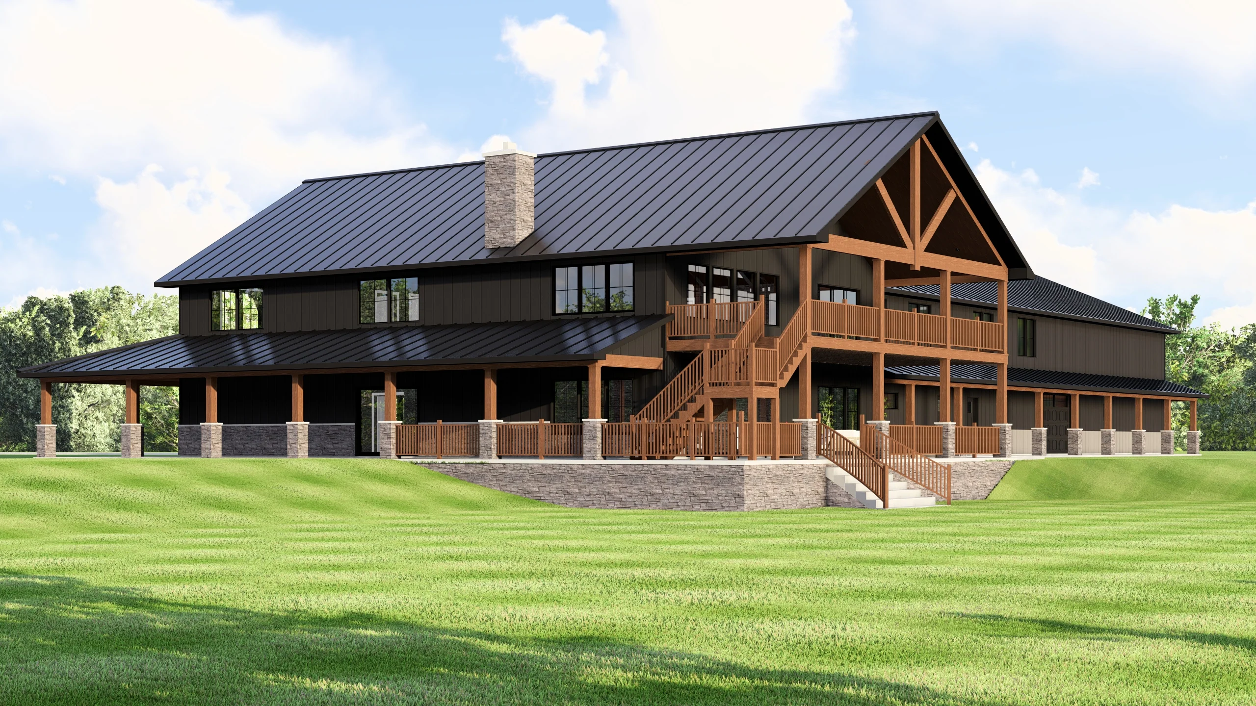 BG-20086 Albany Barndominium House Plan - Image 10