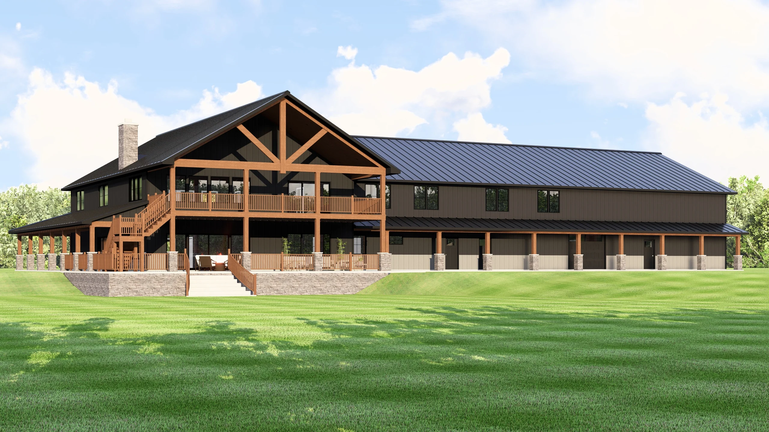 BG-20086 Albany Barndominium House Plan - Image 11