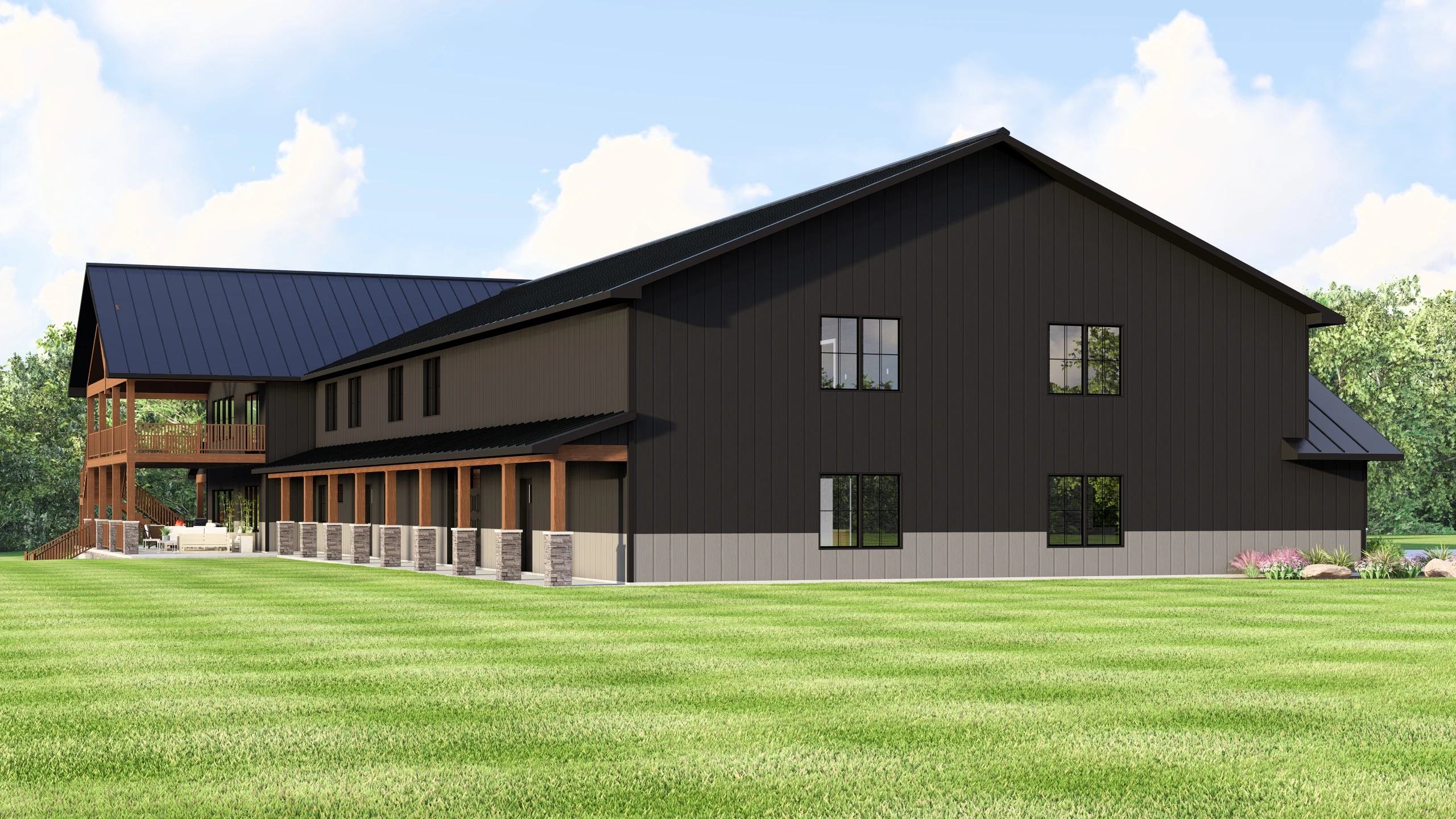 BG-20086 Albany Barndominium House Plan - Image 13