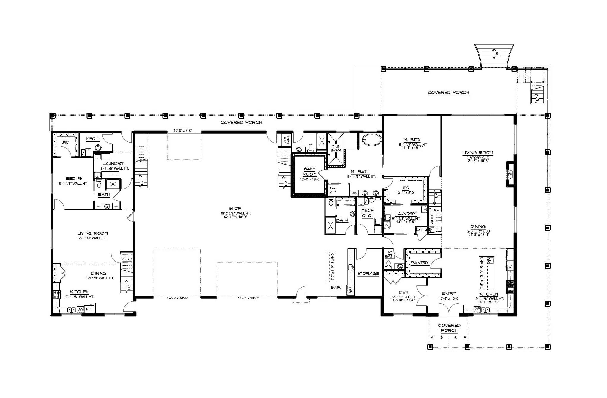 BG-20086 Albany Barndominium House Plan - Image 32