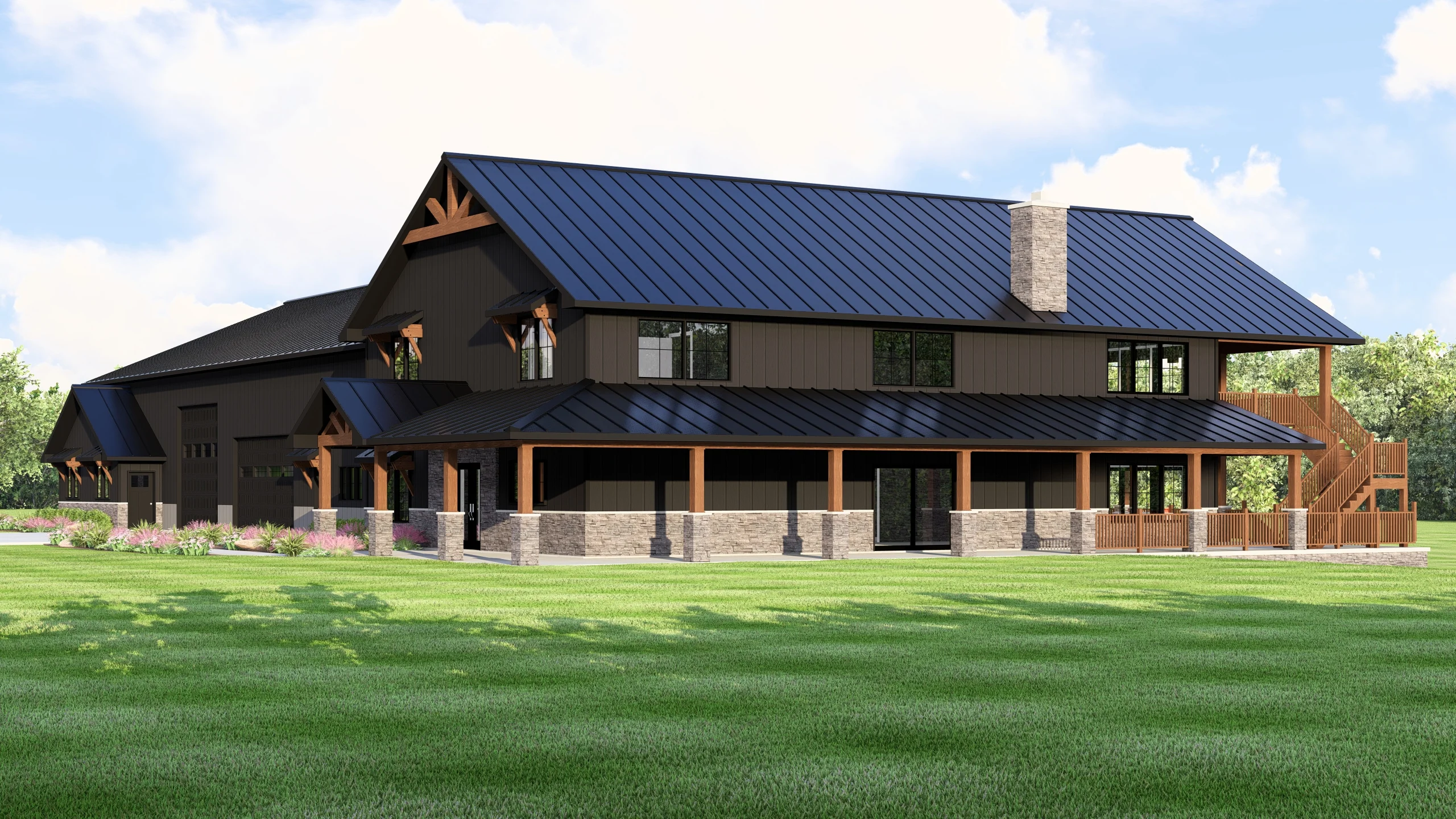 BG-20086 Albany Barndominium House Plan - Image 9