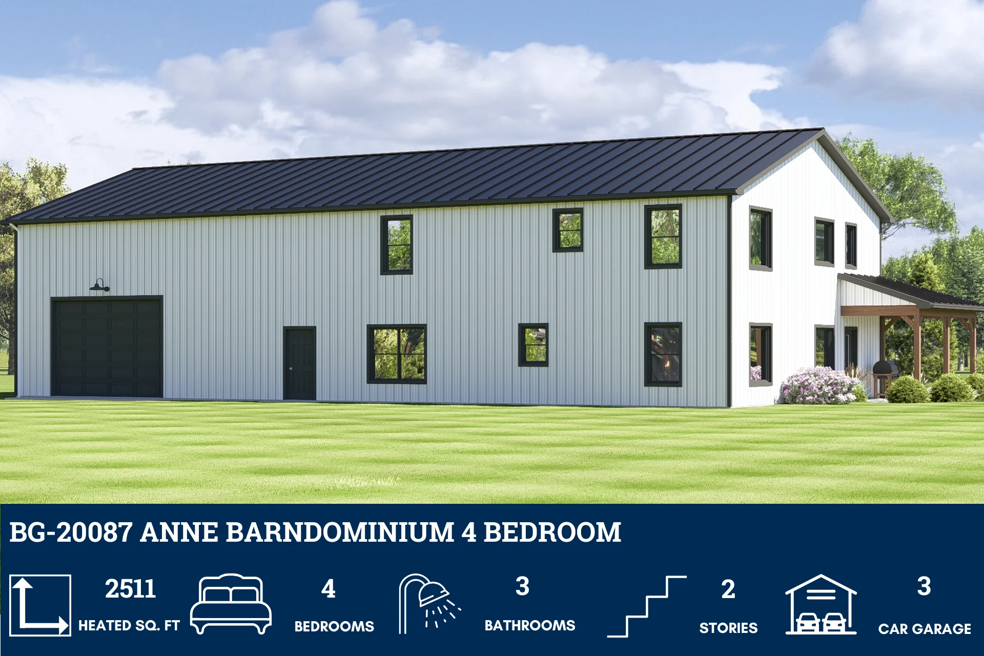 BG-20087 Anne Barndominium House Plan - Image 4