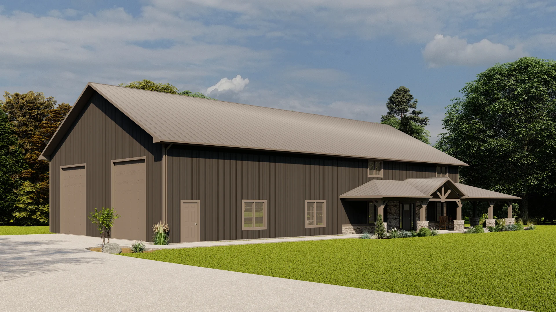 BG-20088 Faith Barndominium House Plan - Image 8