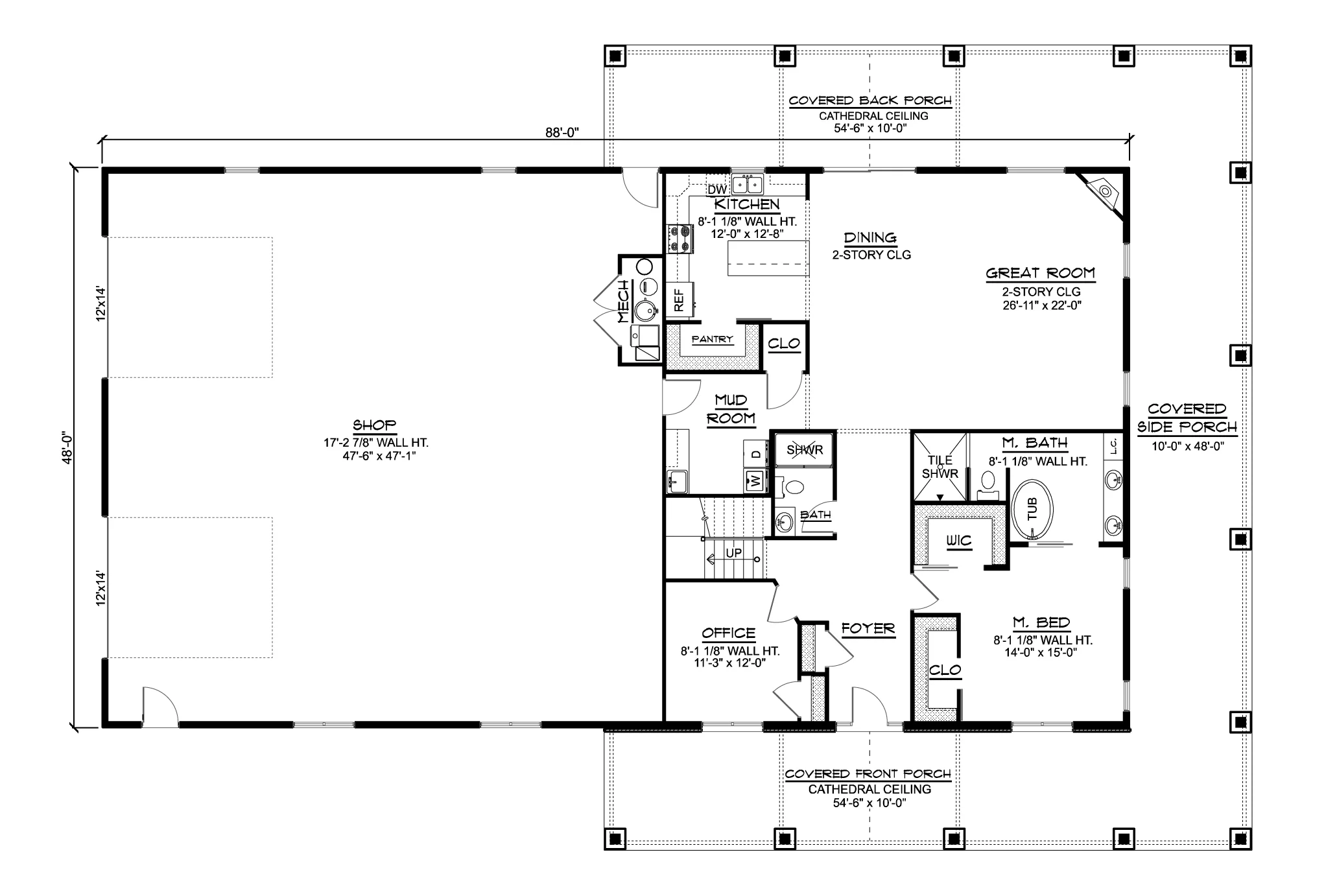 BG-20088 Faith Barndominium House Plan - Image 9