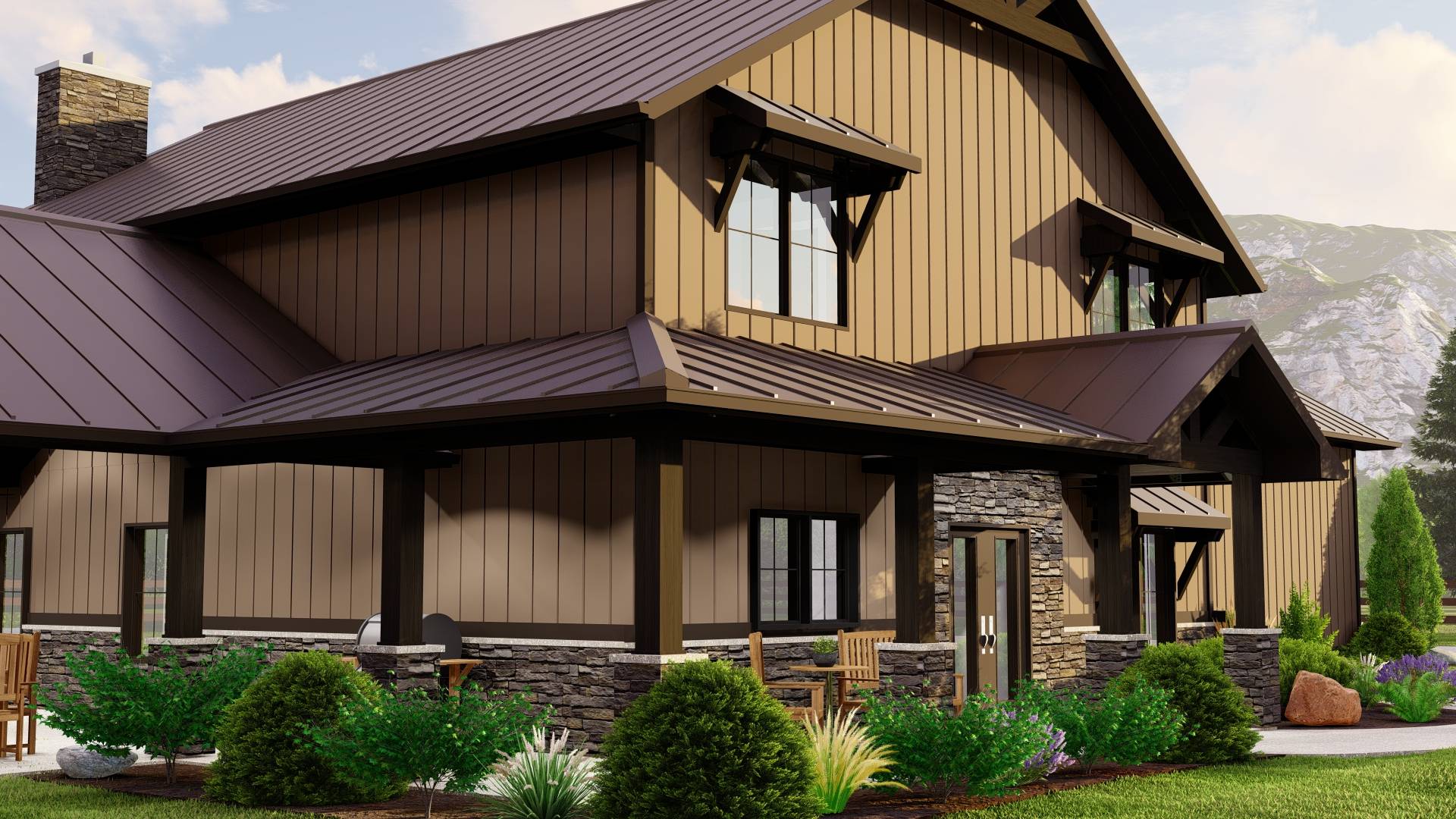 BG-20089 Gideon Barndominium House Plan - Image 5