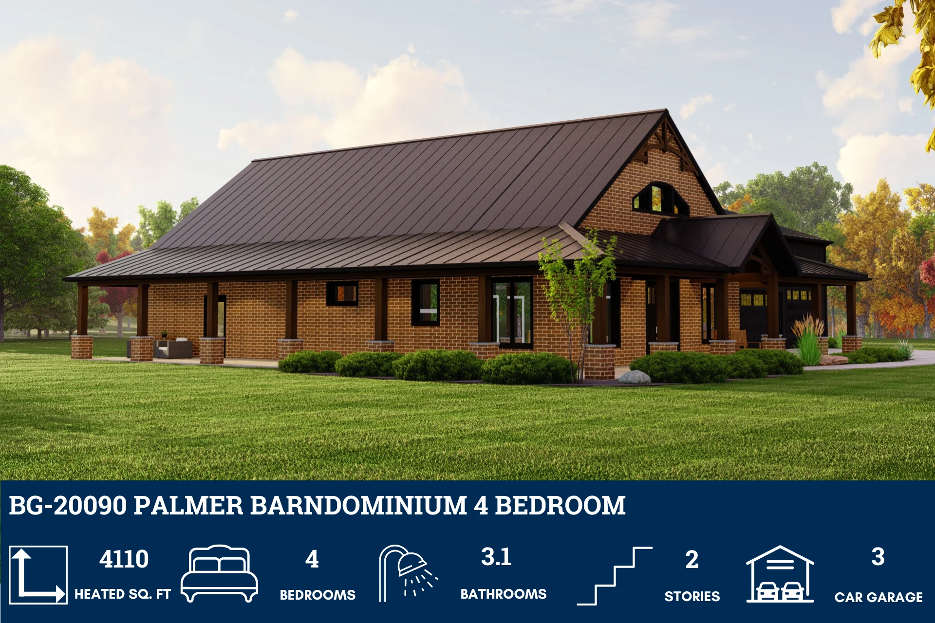 BG-20090 Palmer Barndominium House Plan - Image 5