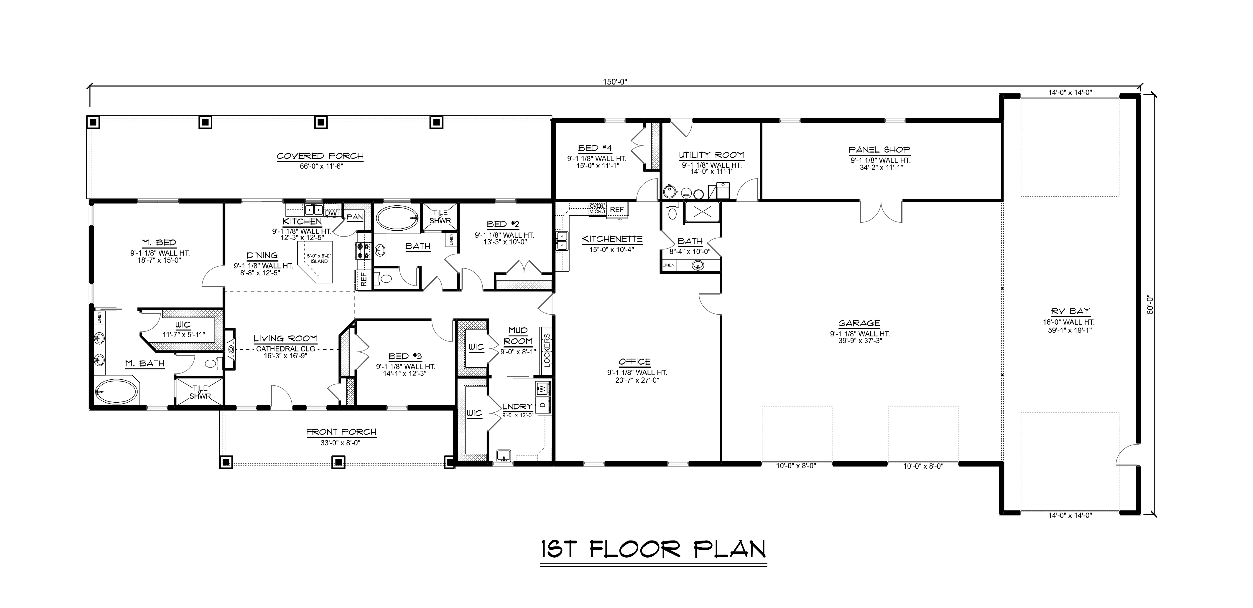 BG-20091 Auburn Barndominium House Plan - Image 11