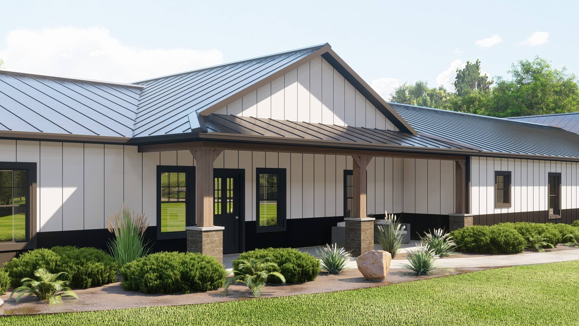 BG-20091 Auburn Barndominium House Plan - Image 6