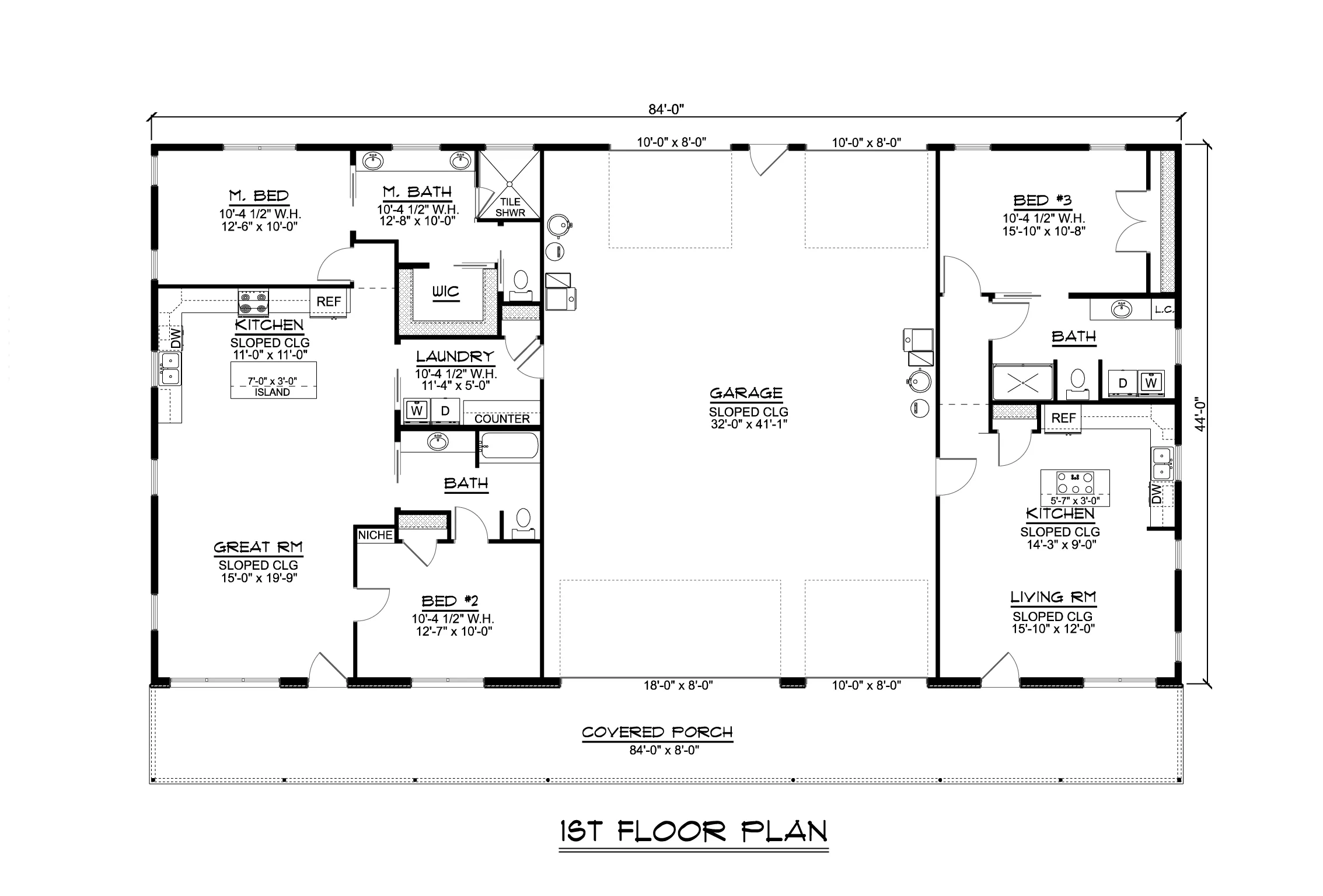 BG-20093 Copley Barndominium House Plan - Image 9