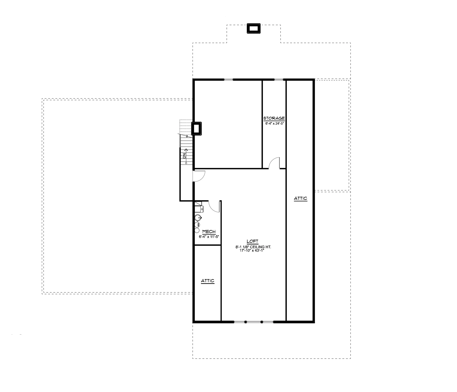 BG-20095 Caspian Barndominium House Plan - Image 10