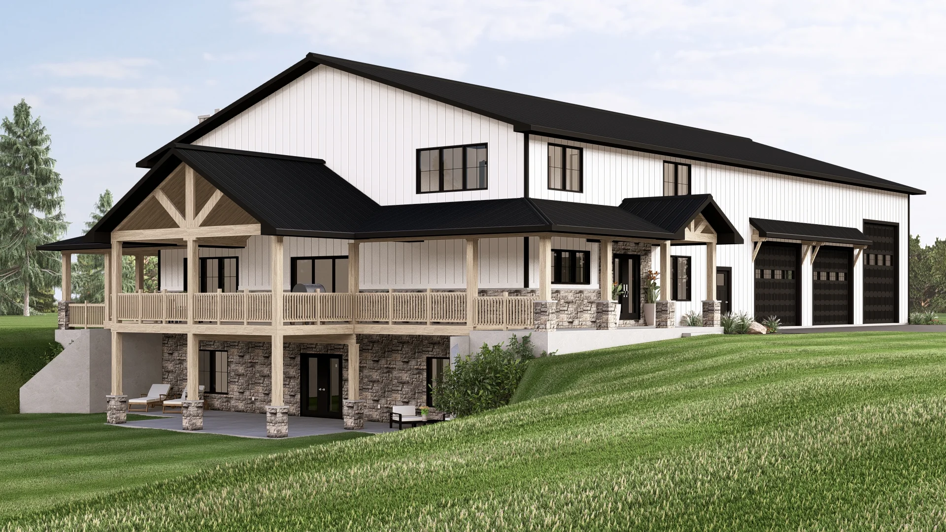BG-20097 Collin Barndominium House Plan - Image 10