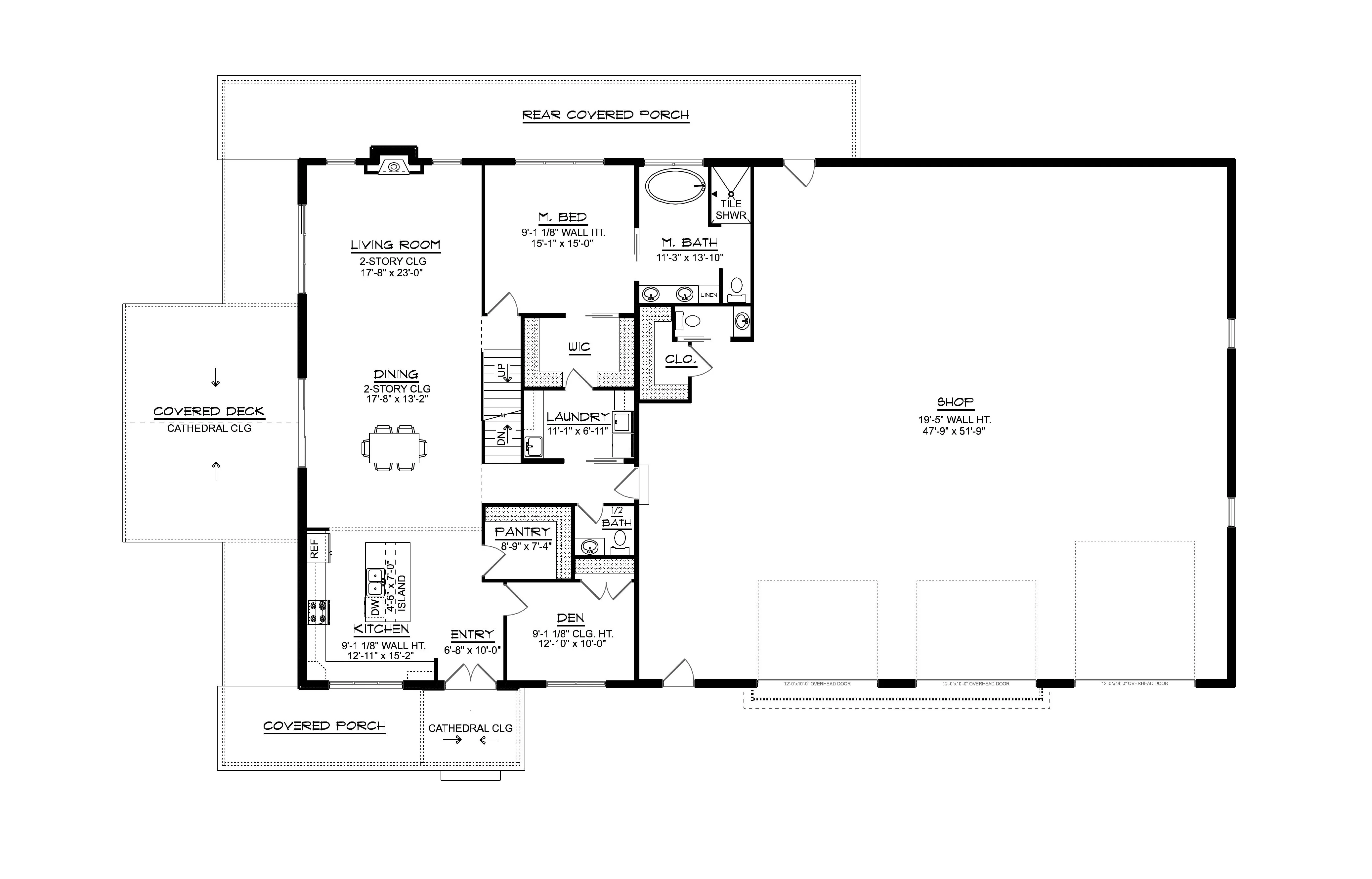 BG-20097 Collin Barndominium House Plan - Image 16